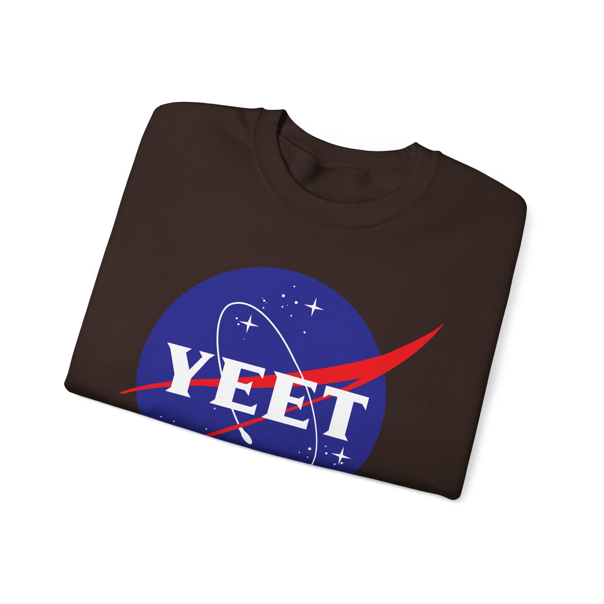 Yeet Nasa Sweatshirt Design, Sports Sweatshirt, Wrestling Fan Unisex Sweatshirt - Gift for Him or Her, Casual Outwear, Heavy Blend Crewneck Sweatshirt