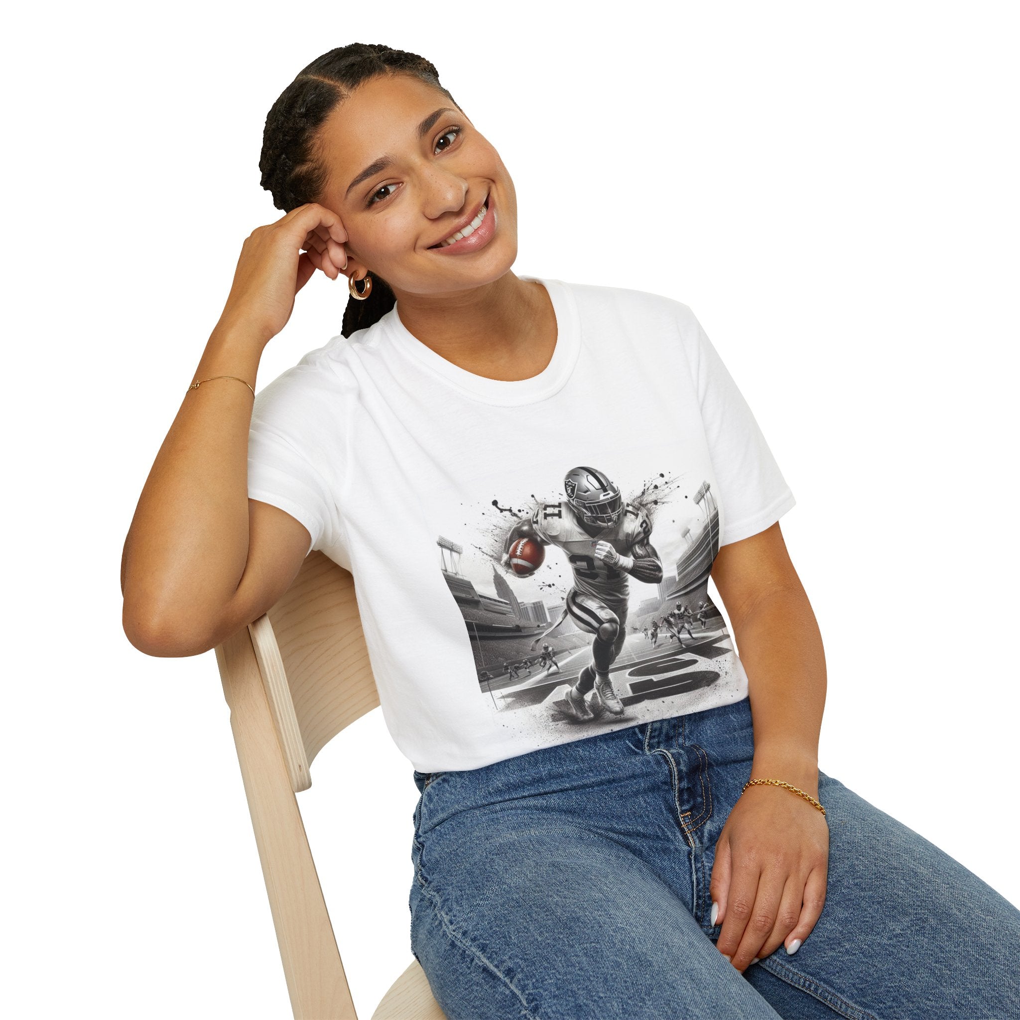 Silver Storm Raiders Shirt , Raiders Fan Football Shirt, Unisex Shirt, Football Fan Tee, Trendy Shirt, Casual Summer Shirt