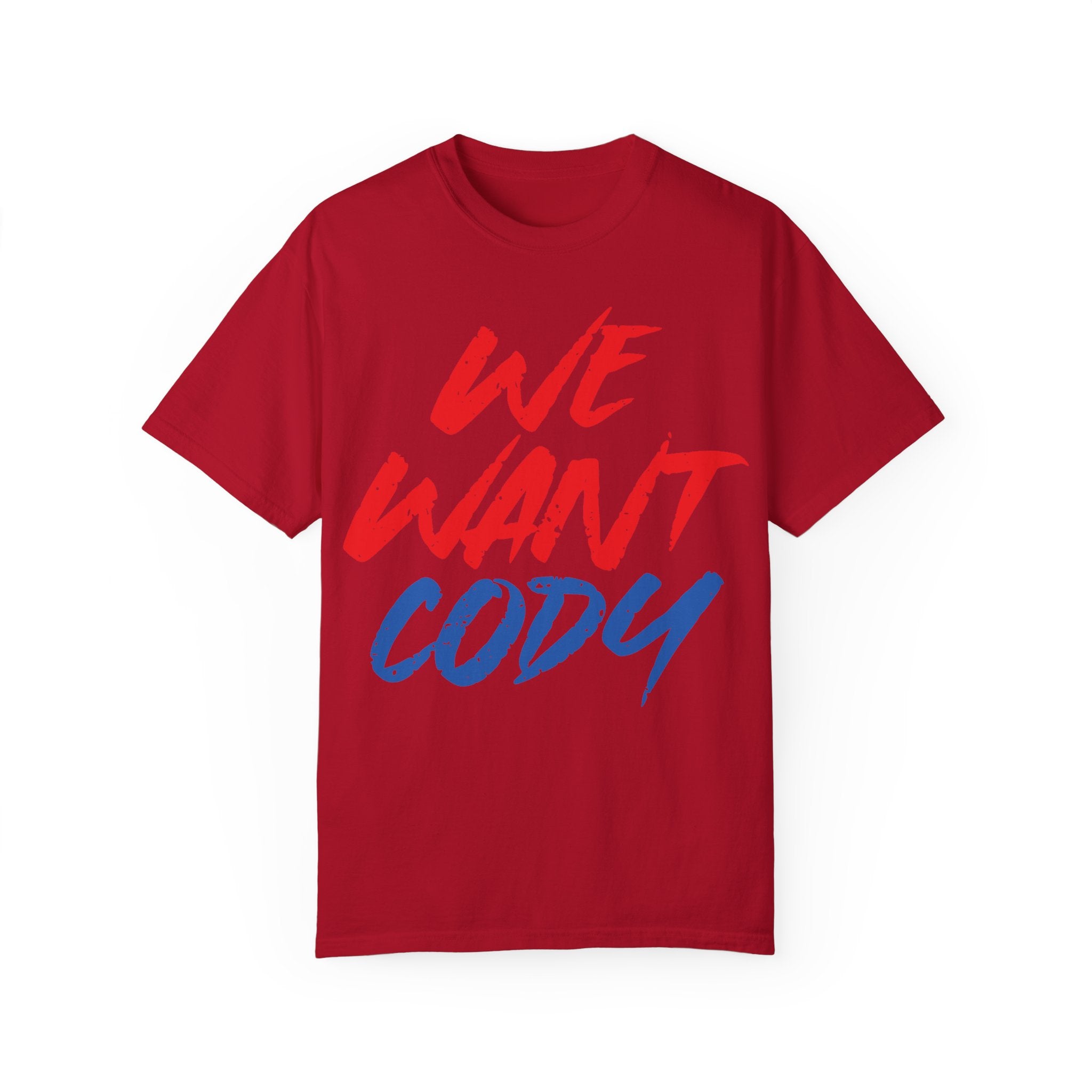 We Want Cody Graphic Design Cody Rhodes Fan Shirt, Sports Fan T-shirt, Unisex Shirt, Gift for Her-Him, Casual Outwear Shirt