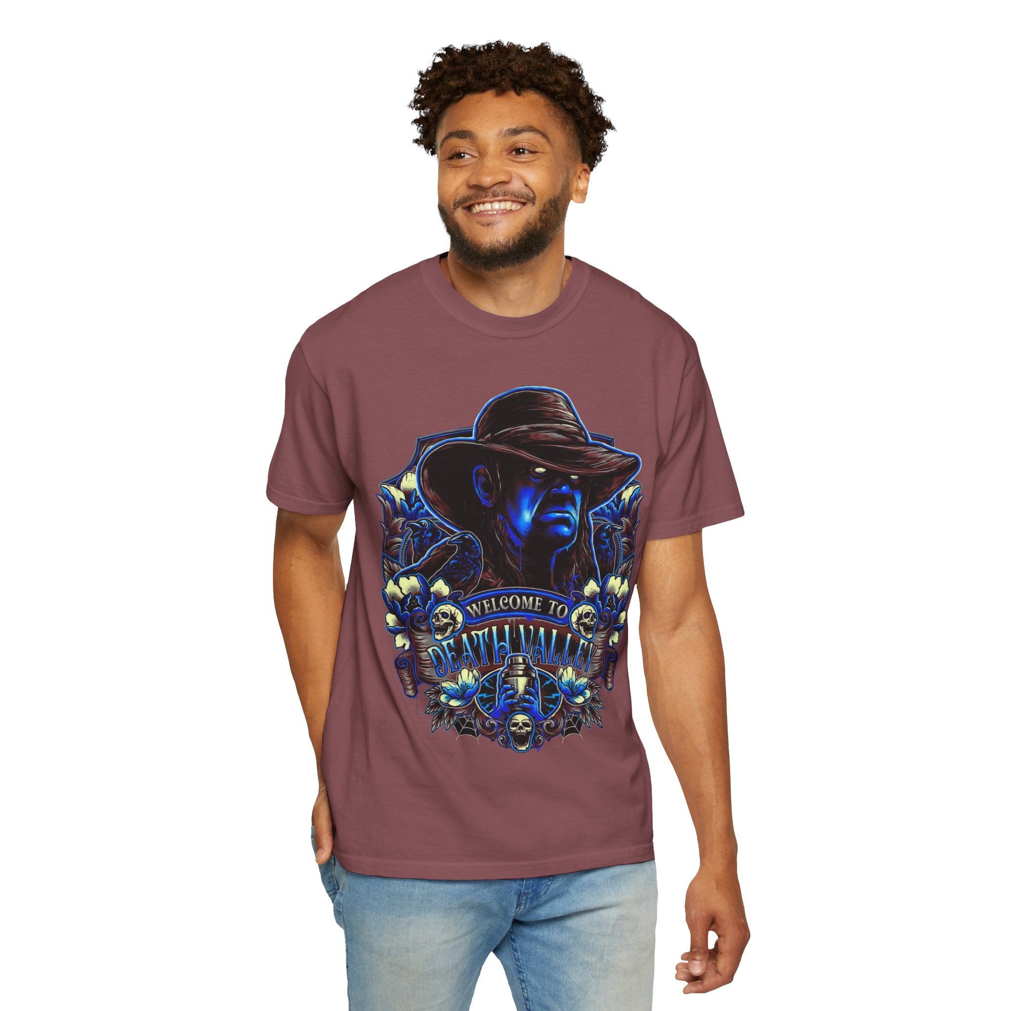 Welcome to Death Valley, Undertaker, Sports Fan T-shirt, Unisex Shirt, Gift for Her-Him, Casual Outwear Shirt, Graphic Shirt