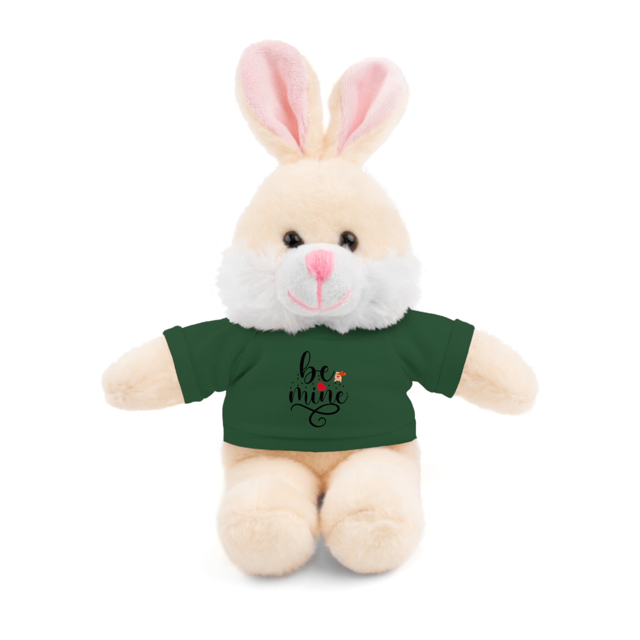Lovely Panda Plushy, Be Mine, Stuffed Animals Shirt Printed, Suitable for Soft Valentine's Day Gift for Her, Him