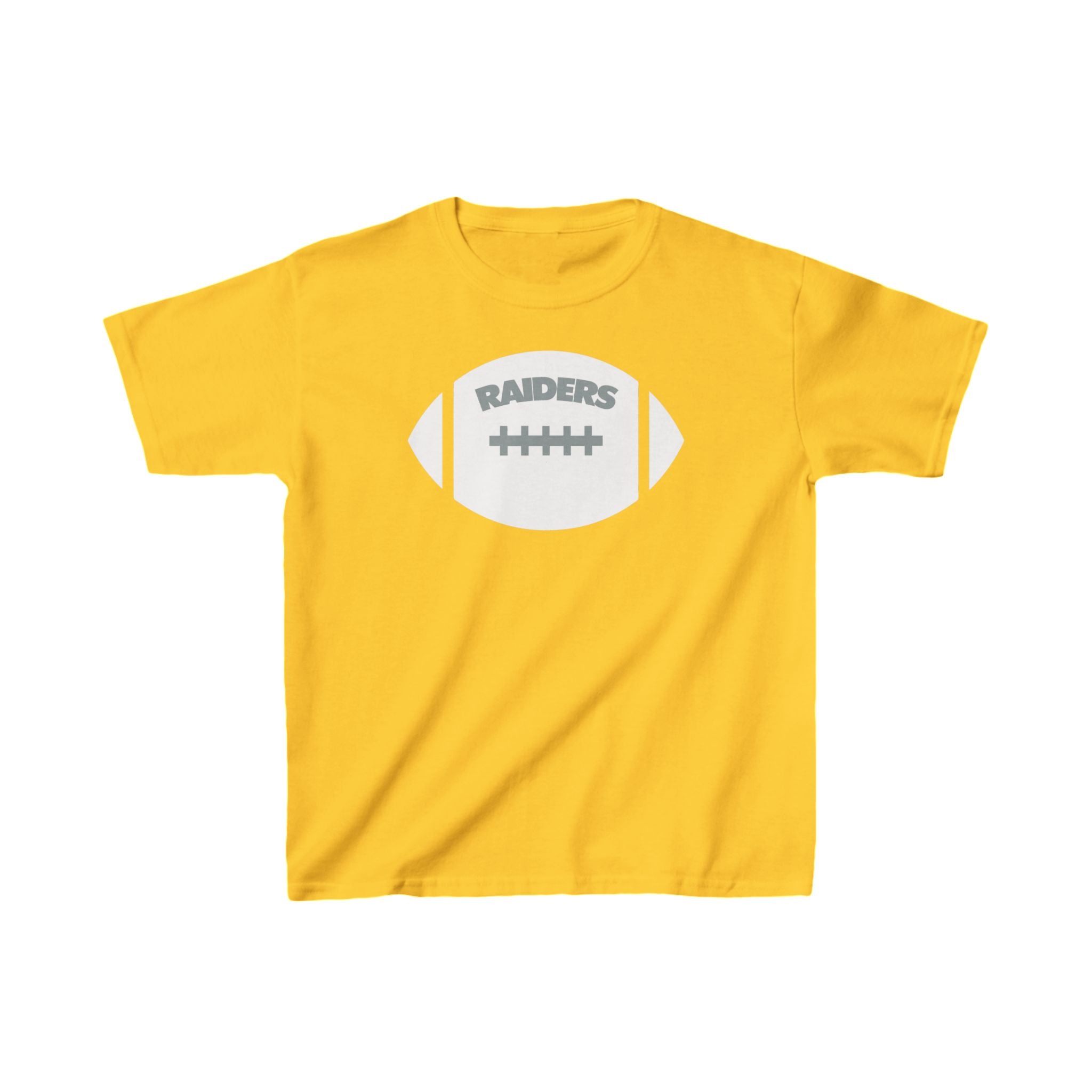 Football Raiders Icon Shirt for Kids, Gift Fan Sports Shirt, Boys Girls Children Shirt Clothing, Youth Team Game Day Shirt