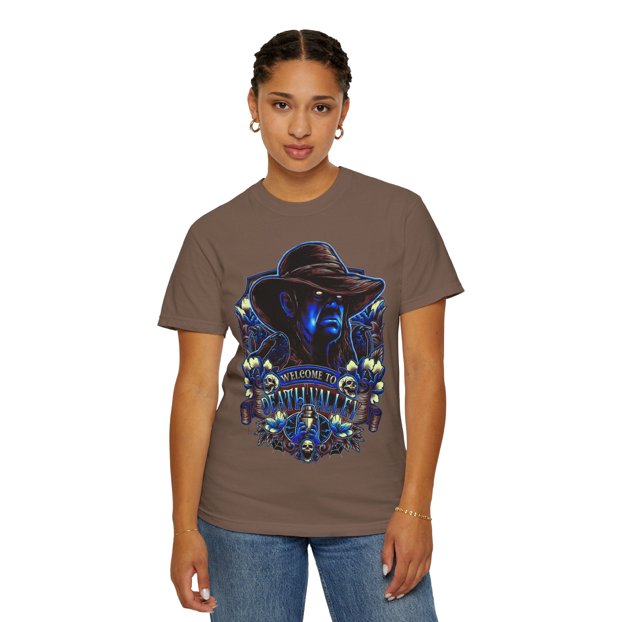 Welcome to Death Valley, Undertaker, Sports Fan T-shirt, Unisex Shirt, Gift for Her-Him, Casual Outwear Shirt, Graphic Shirt