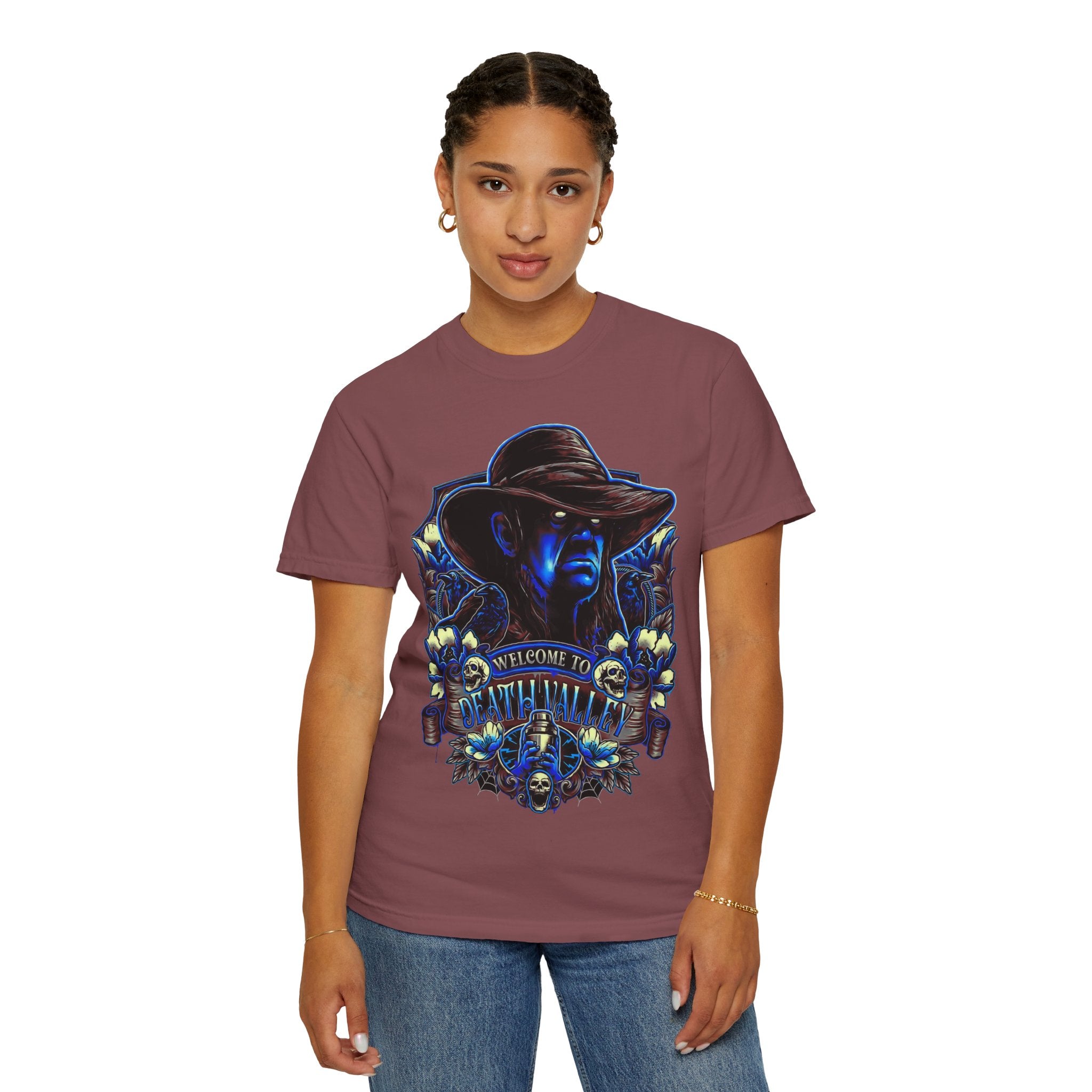 Welcome to Death Valley, Undertaker, Sports Fan T-shirt, Unisex Shirt, Gift for Her-Him, Casual Outwear Shirt, Graphic Shirt