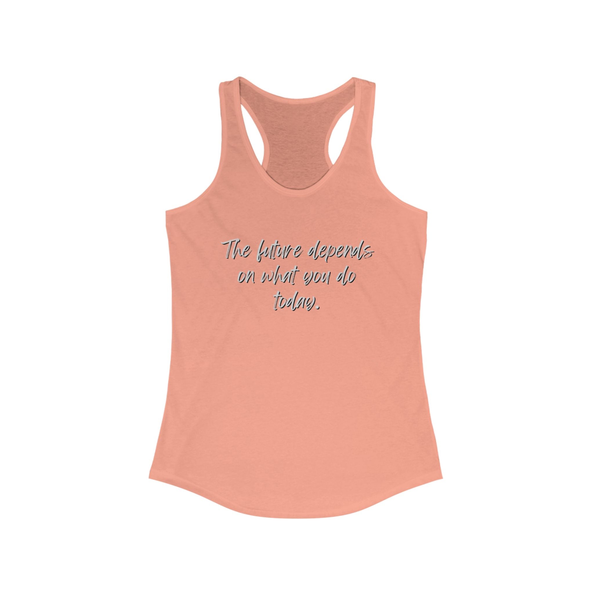 Workout Tank Tops for Women - Gym Exercise Athletic - Yoga Tops Racerback Sports Shirts - Future Print
