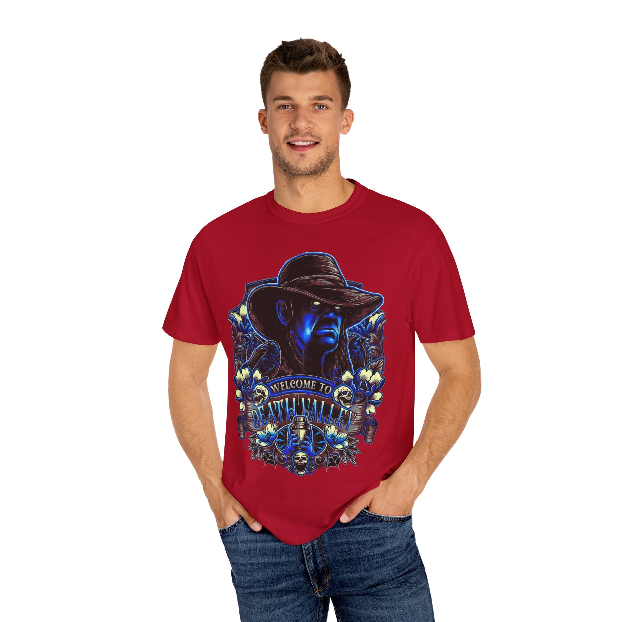 Welcome to Death Valley, Undertaker, Sports Fan T-shirt, Unisex Shirt, Gift for Her-Him, Casual Outwear Shirt, Graphic Shirt