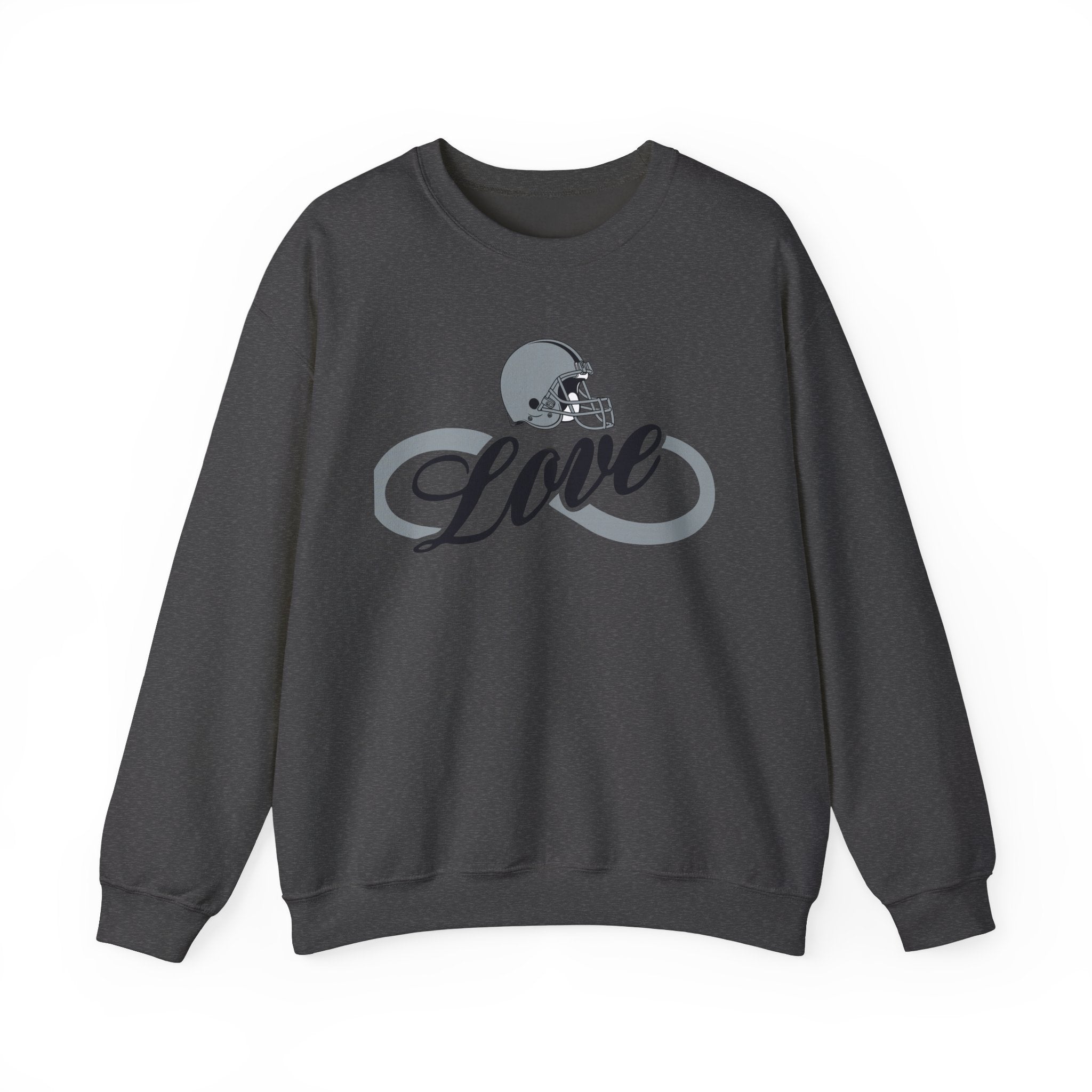 Love for Raiders Football Fan Sweatshirt, Unisex Sweatshirt, Football Fan Sweatshirt, Casual Sweatshirt, Summer Fit Sweatshirt