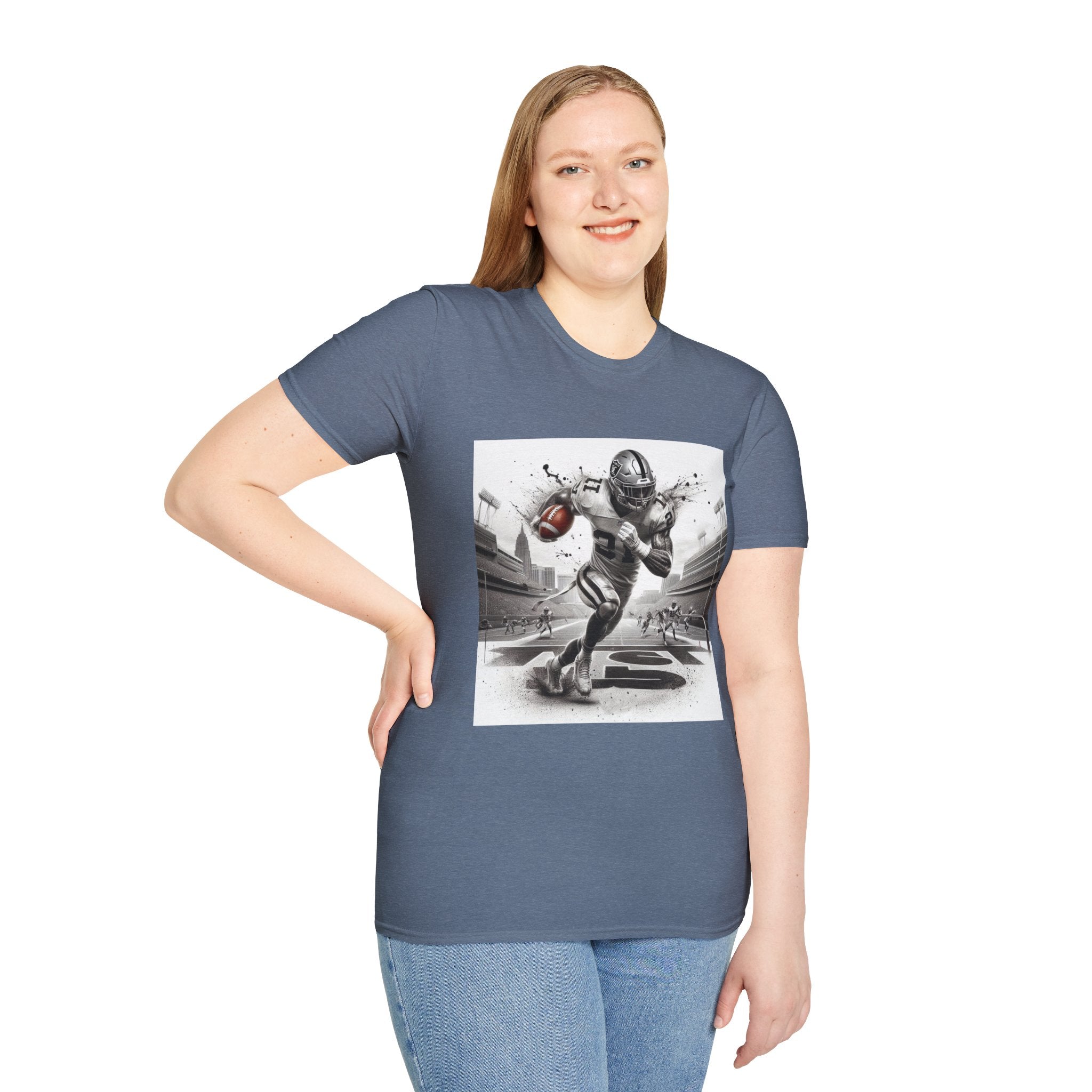 Silver Storm Raiders Shirt , Raiders Fan Football Shirt, Unisex Shirt, Football Fan Tee, Trendy Shirt, Casual Summer Shirt