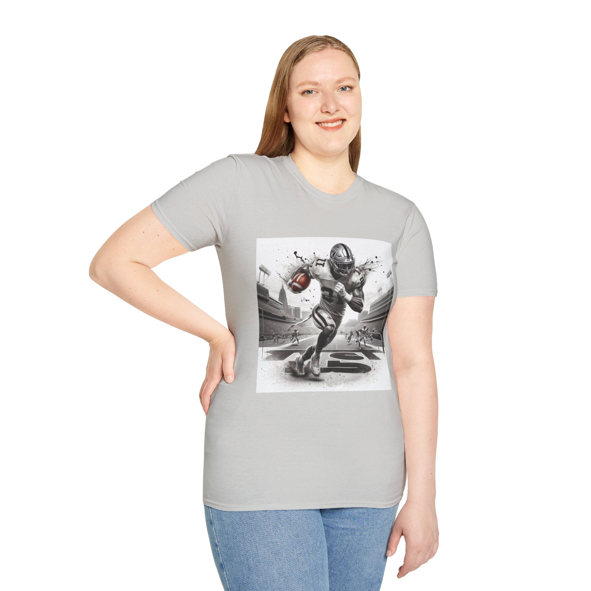 Silver Storm Raiders Shirt , Raiders Fan Football Shirt, Unisex Shirt, Football Fan Tee, Trendy Shirt, Casual Summer Shirt