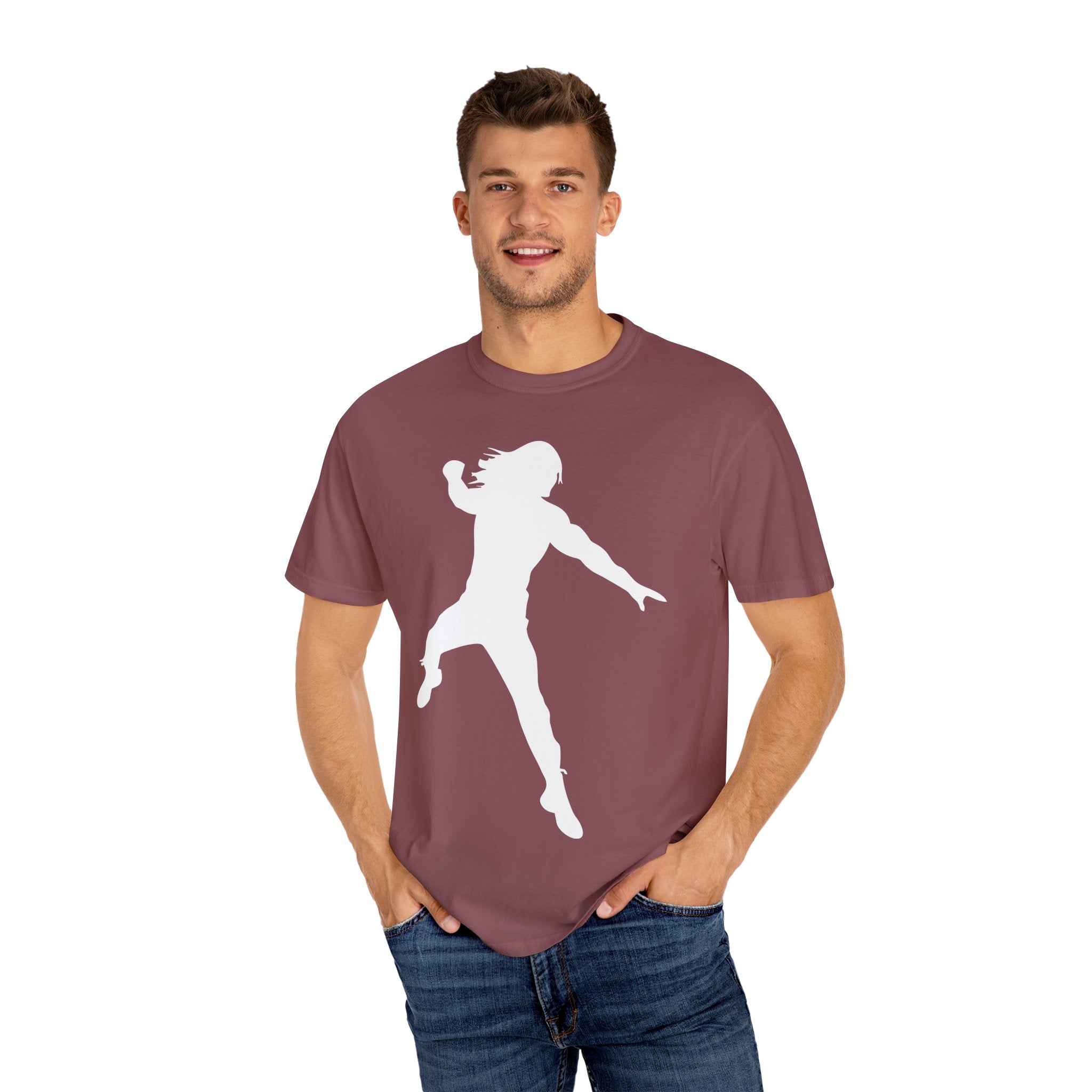 Jump Roman Reigns White Fan Shirt, Sports Fan T-shirt, Unisex Shirt, Gift for Her-Him, Casual Outwear Shirt, Graphic Shirt
