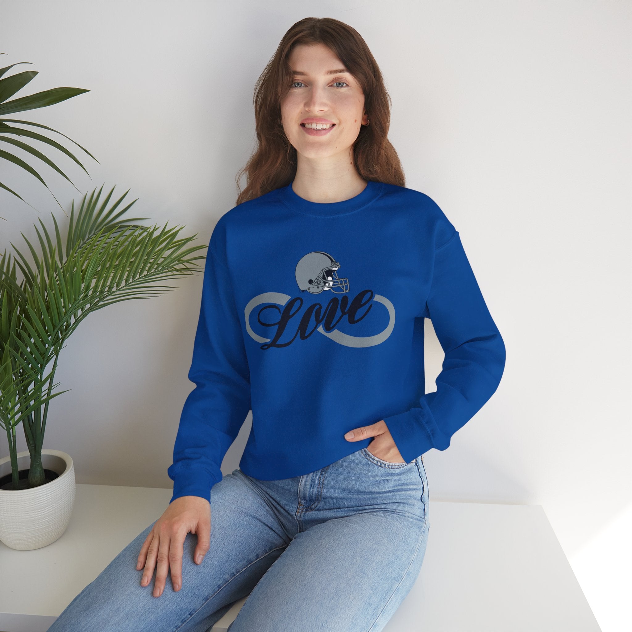 Love for Raiders Football Fan Sweatshirt, Unisex Sweatshirt, Football Fan Sweatshirt, Casual Sweatshirt, Summer Fit Sweatshirt