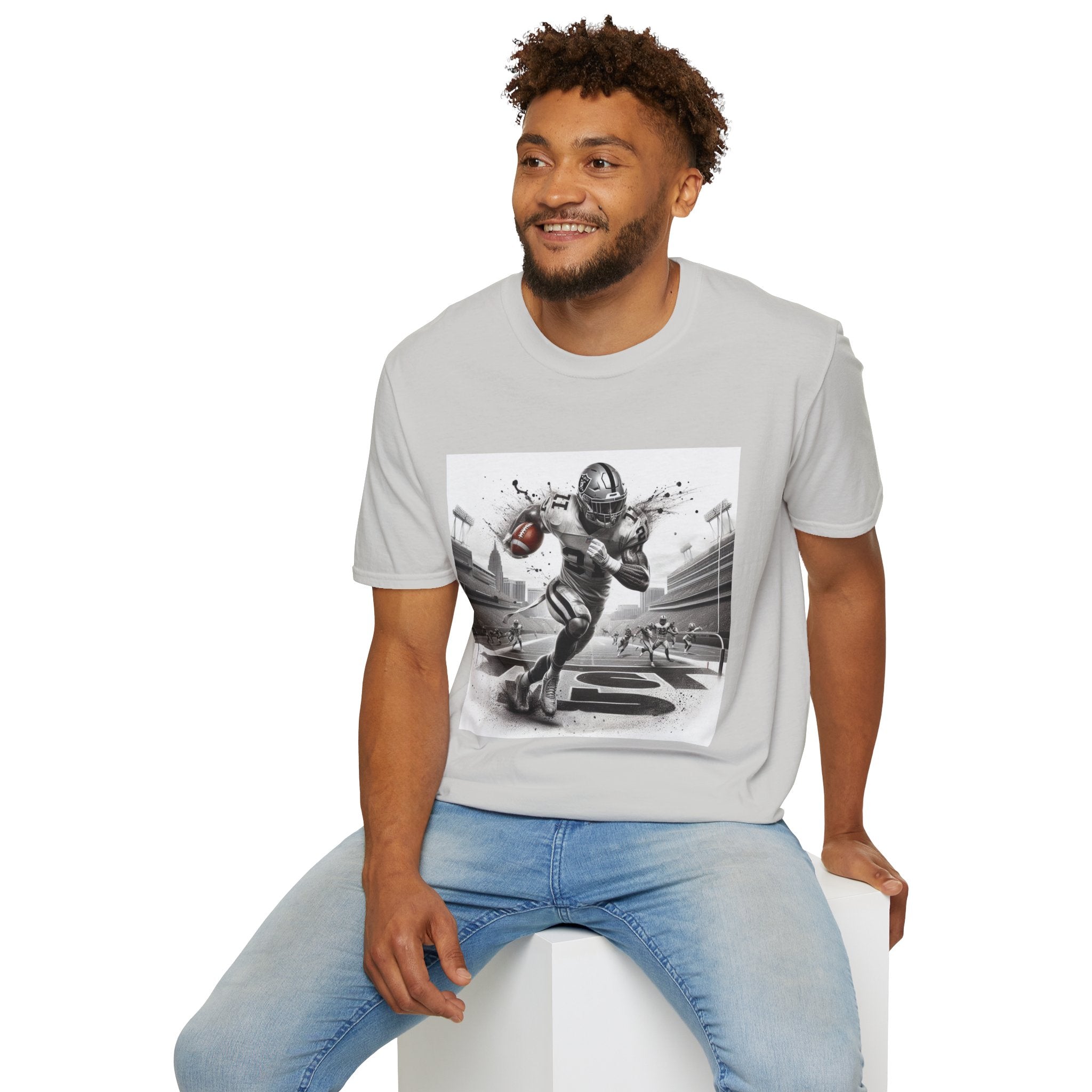Silver Storm Raiders Shirt , Raiders Fan Football Shirt, Unisex Shirt, Football Fan Tee, Trendy Shirt, Casual Summer Shirt