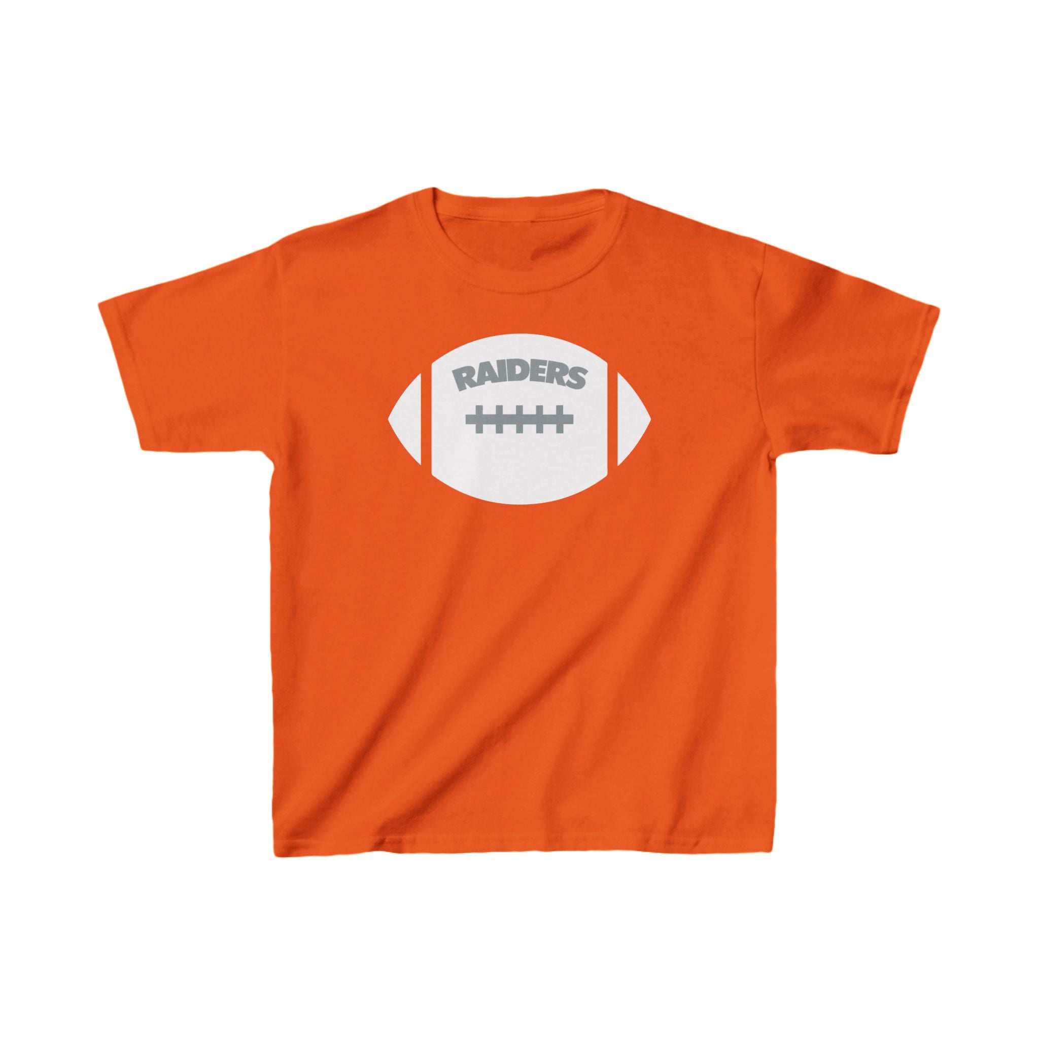 Football Raiders Icon Shirt for Kids, Gift Fan Sports Shirt, Boys Girls Children Shirt Clothing, Youth Team Game Day Shirt