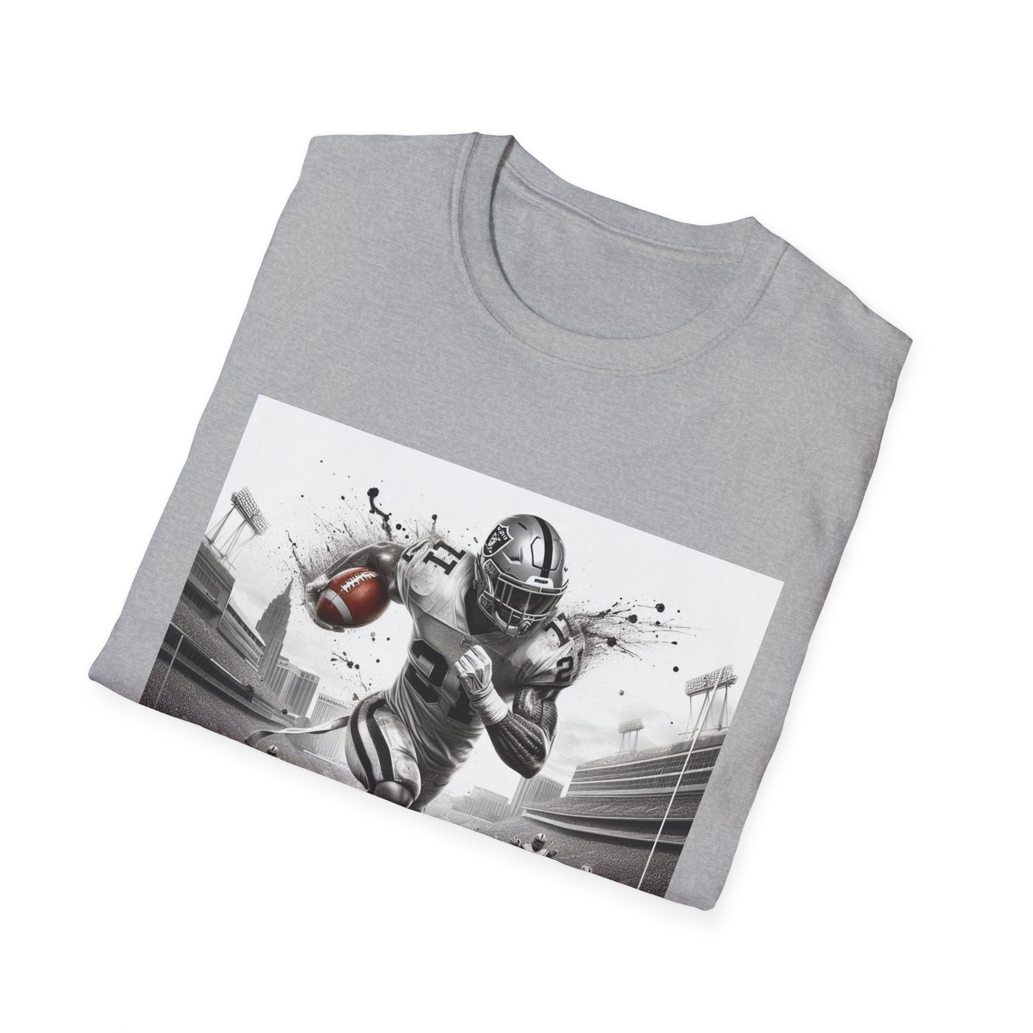 Silver Storm Raiders Shirt , Raiders Fan Football Shirt, Unisex Shirt, Football Fan Tee, Trendy Shirt, Casual Summer Shirt