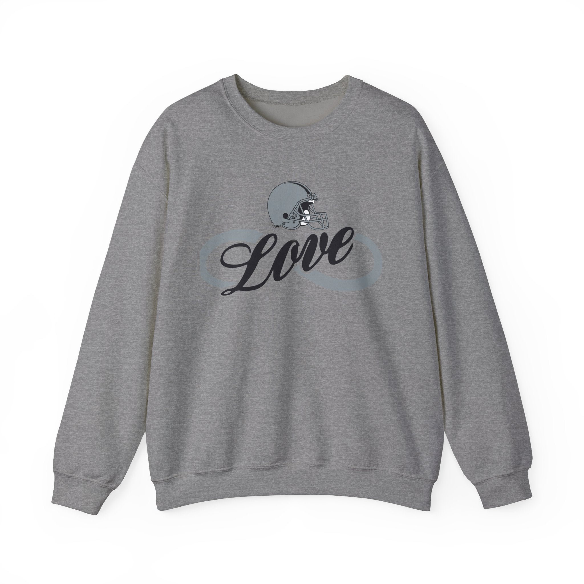 Love for Raiders Football Fan Sweatshirt, Unisex Sweatshirt, Football Fan Sweatshirt, Casual Sweatshirt, Summer Fit Sweatshirt