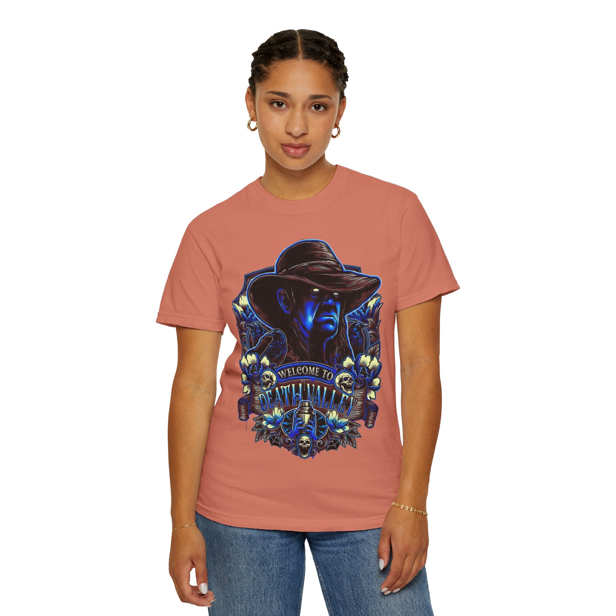Welcome to Death Valley, Undertaker, Sports Fan T-shirt, Unisex Shirt, Gift for Her-Him, Casual Outwear Shirt, Graphic Shirt