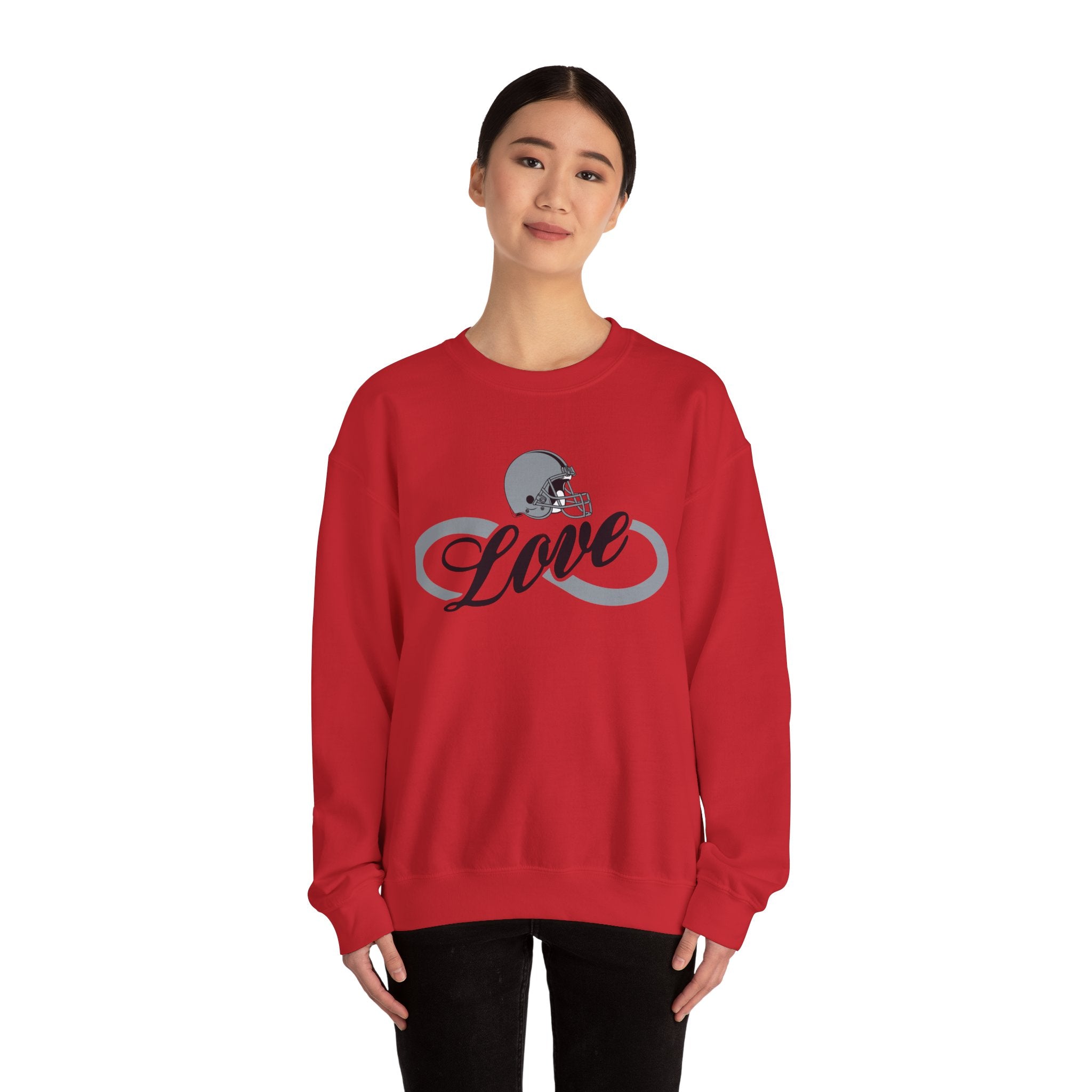 Love for Raiders Football Fan Sweatshirt, Unisex Sweatshirt, Football Fan Sweatshirt, Casual Sweatshirt, Summer Fit Sweatshirt