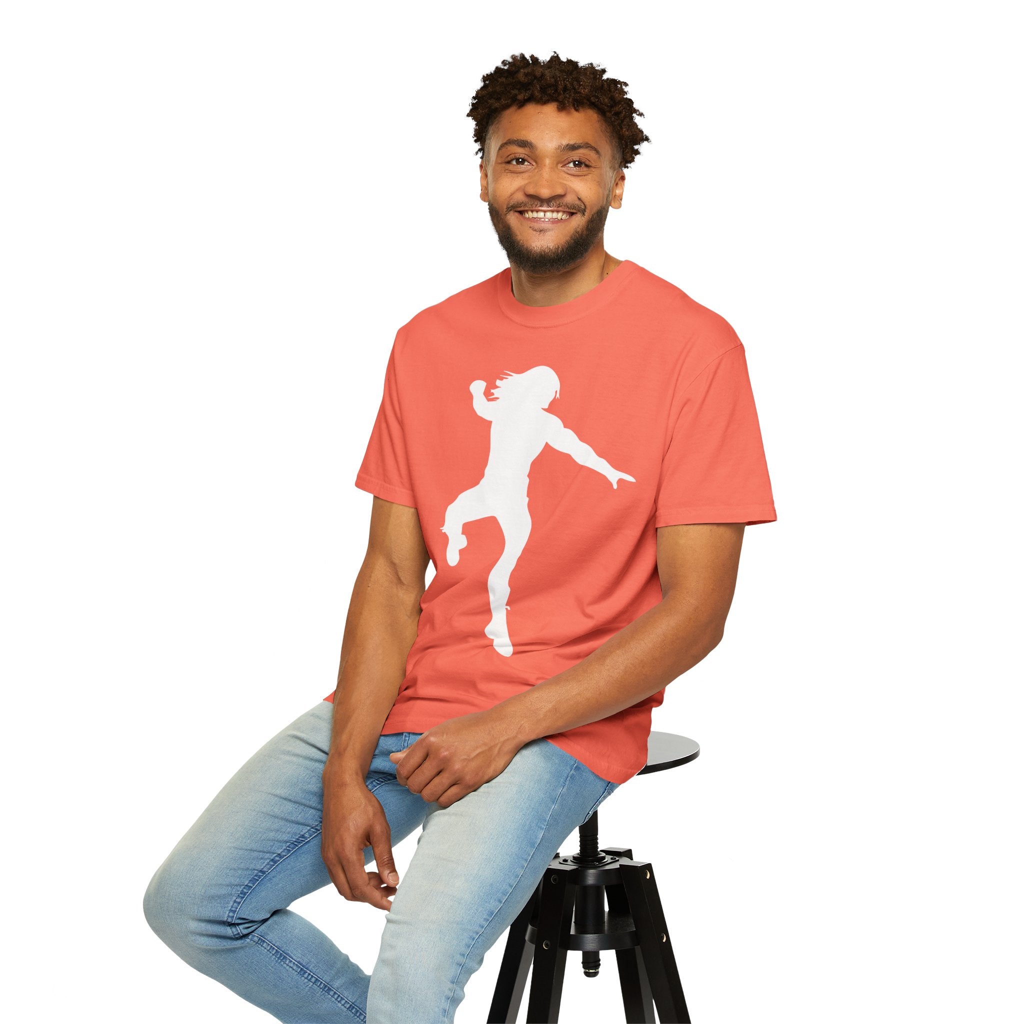 Jump Roman Reigns White Fan Shirt, Sports Fan T-shirt, Unisex Shirt, Gift for Her-Him, Casual Outwear Shirt, Graphic Shirt