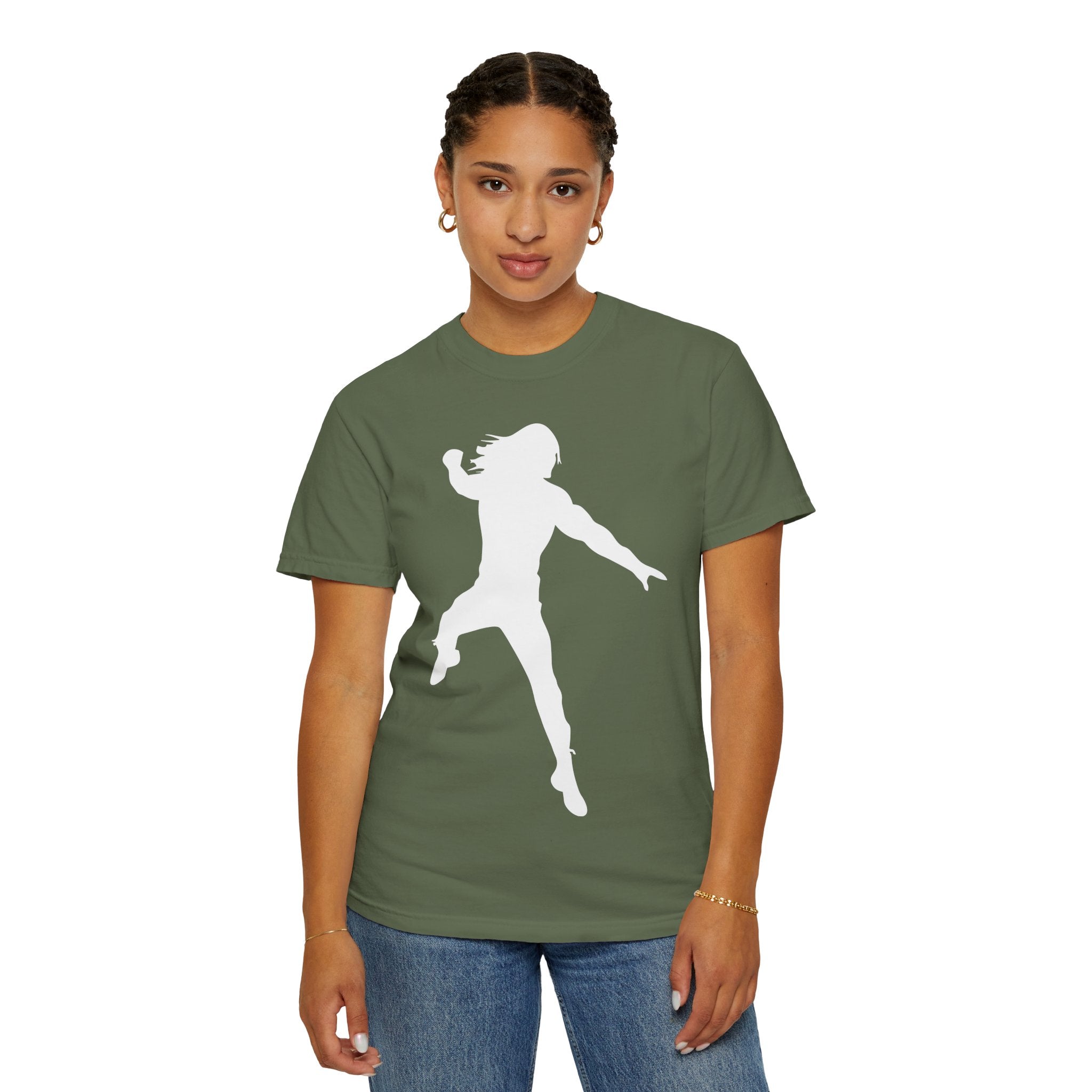 Jump Roman Reigns White Fan Shirt, Sports Fan T-shirt, Unisex Shirt, Gift for Her-Him, Casual Outwear Shirt, Graphic Shirt