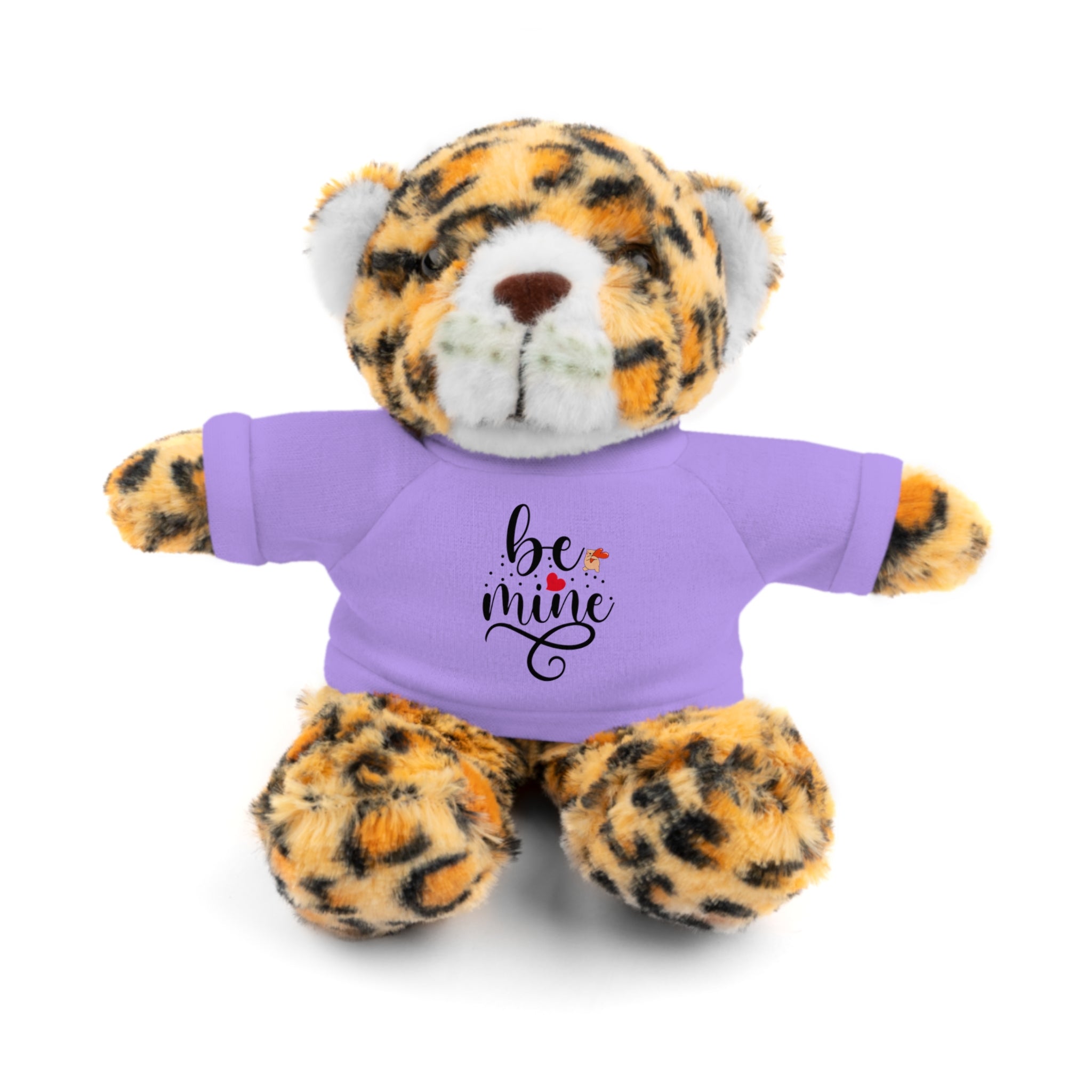Lovely Panda Plushy, Be Mine, Stuffed Animals Shirt Printed, Suitable for Soft Valentine's Day Gift for Her, Him