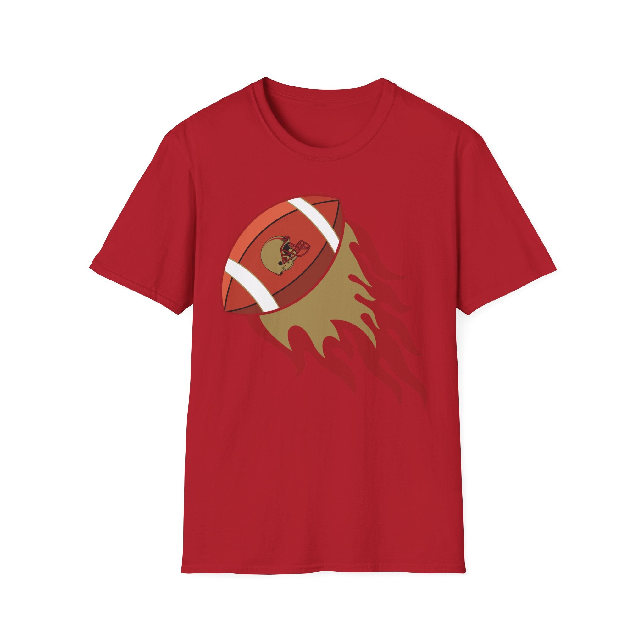SF Football on Flare , San Francisco Shirt, Unique Fan Apparel, Football Team Game Day Shirt, Sporty Men's Women's Clothing
