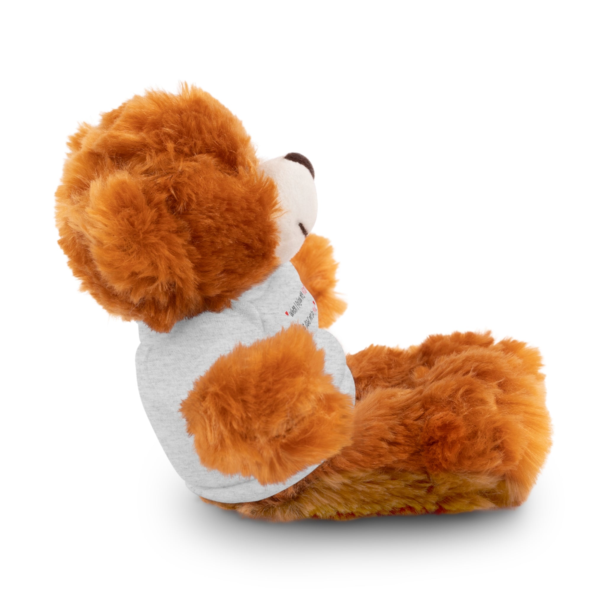 Panda Plushies, I Love You, Stuffed Animals Shirt Printed, Suitable for Soft Valentine's Day Gift Plush Bear Toy