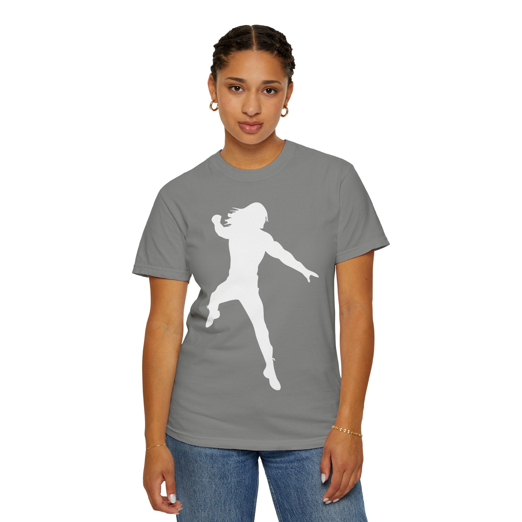 Jump Roman Reigns White Fan Shirt, Sports Fan T-shirt, Unisex Shirt, Gift for Her-Him, Casual Outwear Shirt, Graphic Shirt