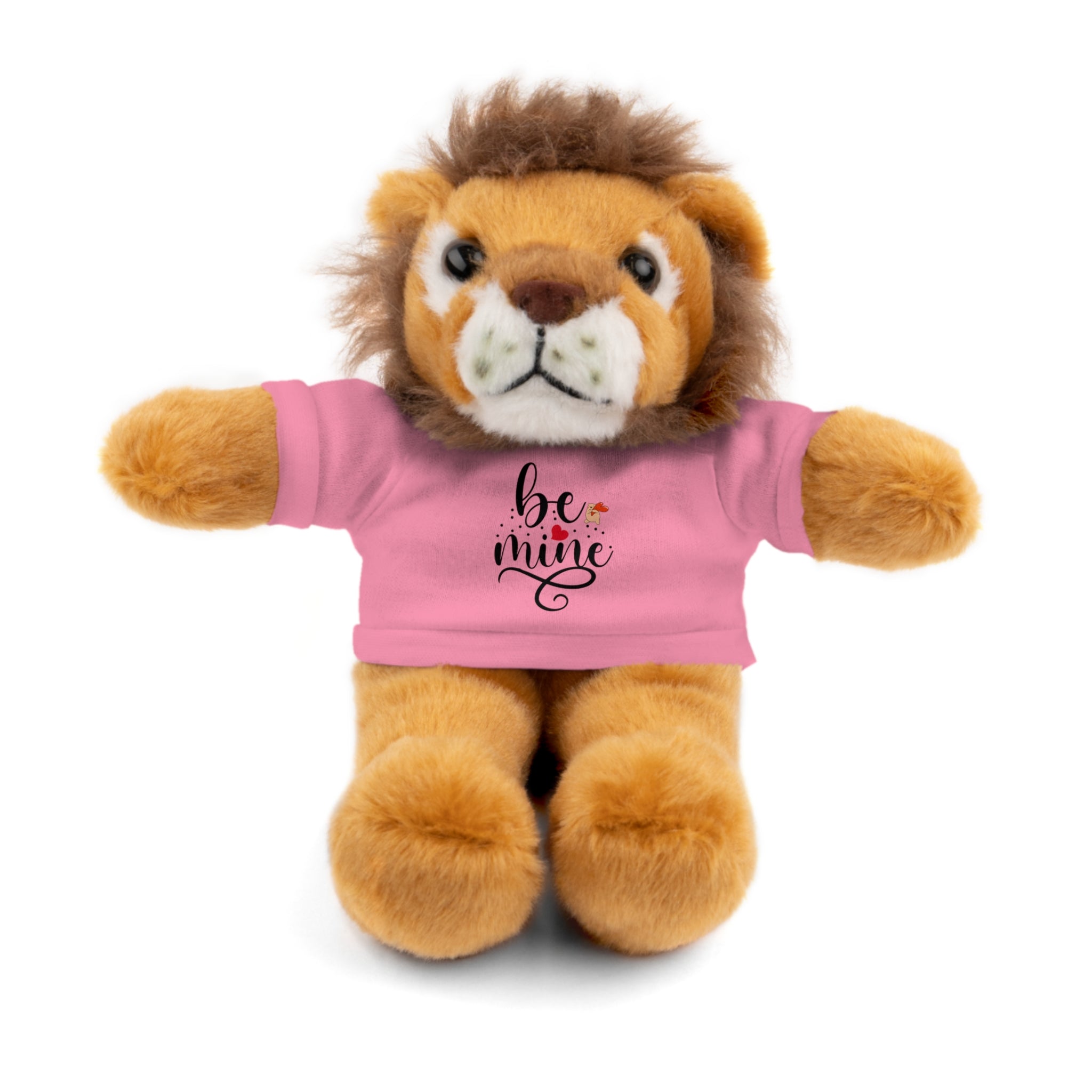 Lovely Panda Plushy, Be Mine, Stuffed Animals Shirt Printed, Suitable for Soft Valentine's Day Gift for Her, Him