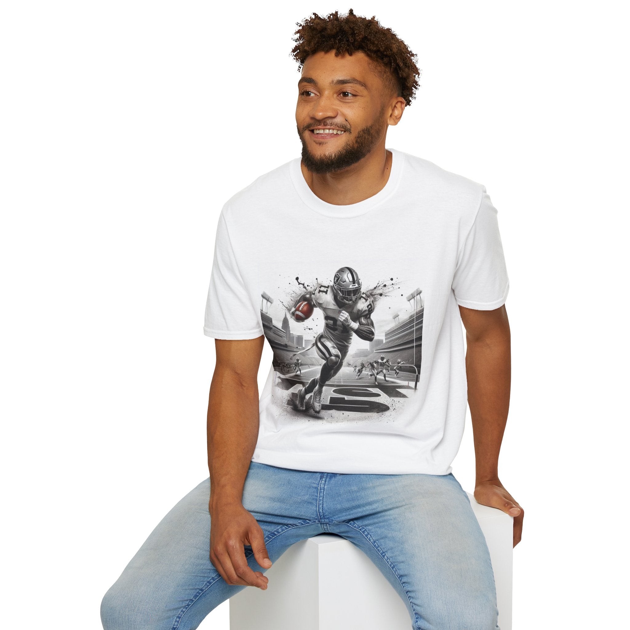 Silver Storm Raiders Shirt , Raiders Fan Football Shirt, Unisex Shirt, Football Fan Tee, Trendy Shirt, Casual Summer Shirt