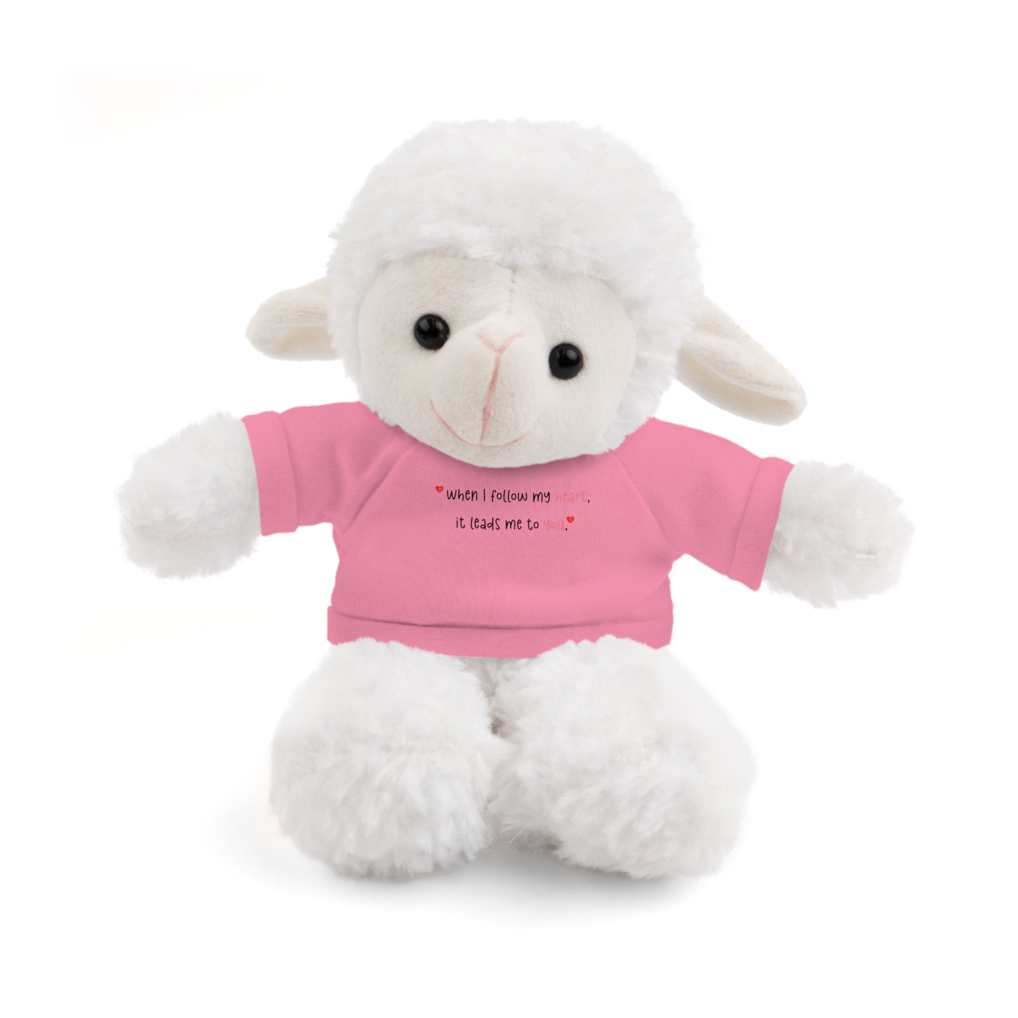Panda Plushies, I Love You, Stuffed Animals Shirt Printed, Suitable for Soft Valentine's Day Gift Plush Bear Toy