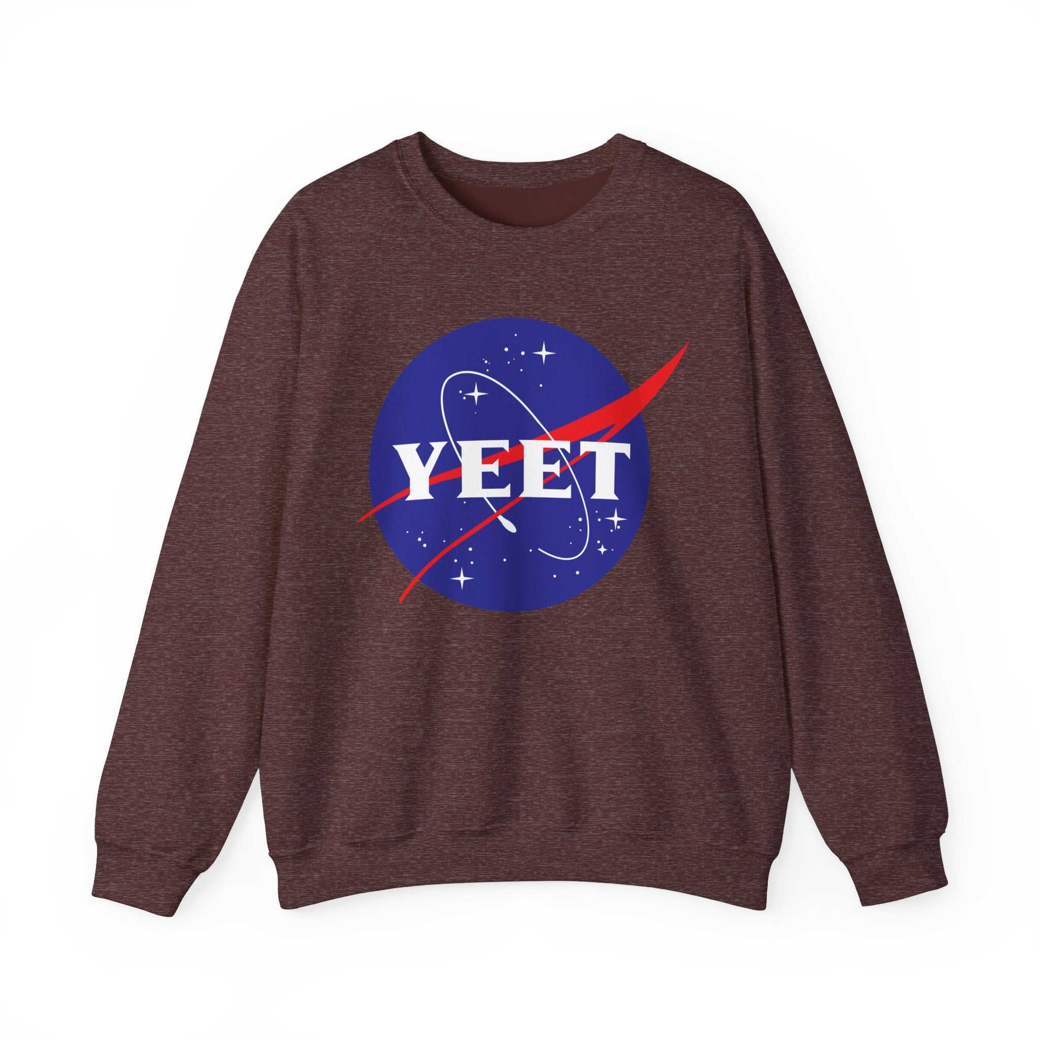 Yeet Nasa Sweatshirt Design, Sports Sweatshirt, Wrestling Fan Unisex Sweatshirt - Gift for Him or Her, Casual Outwear, Heavy Blend Crewneck Sweatshirt