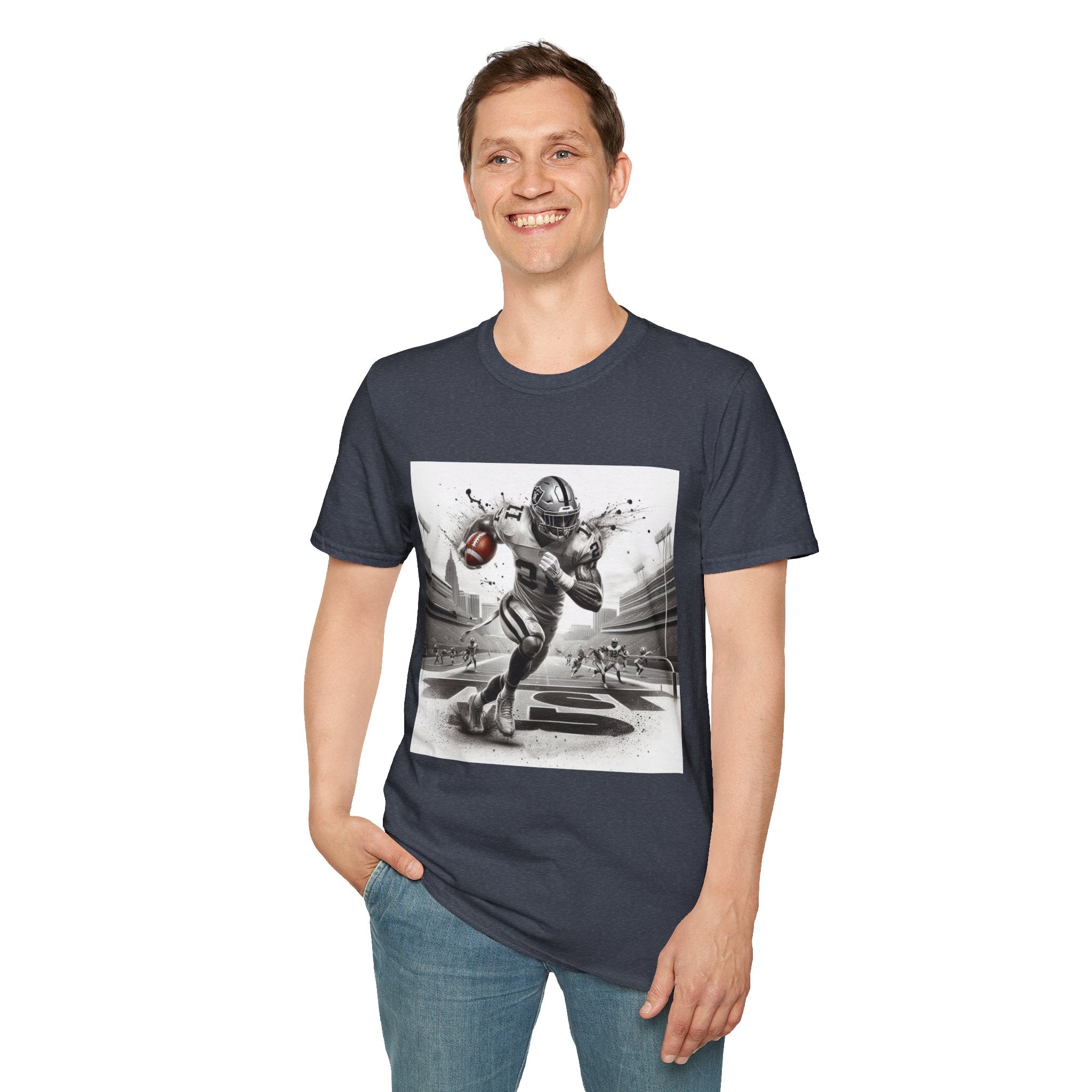 Silver Storm Raiders Shirt , Raiders Fan Football Shirt, Unisex Shirt, Football Fan Tee, Trendy Shirt, Casual Summer Shirt