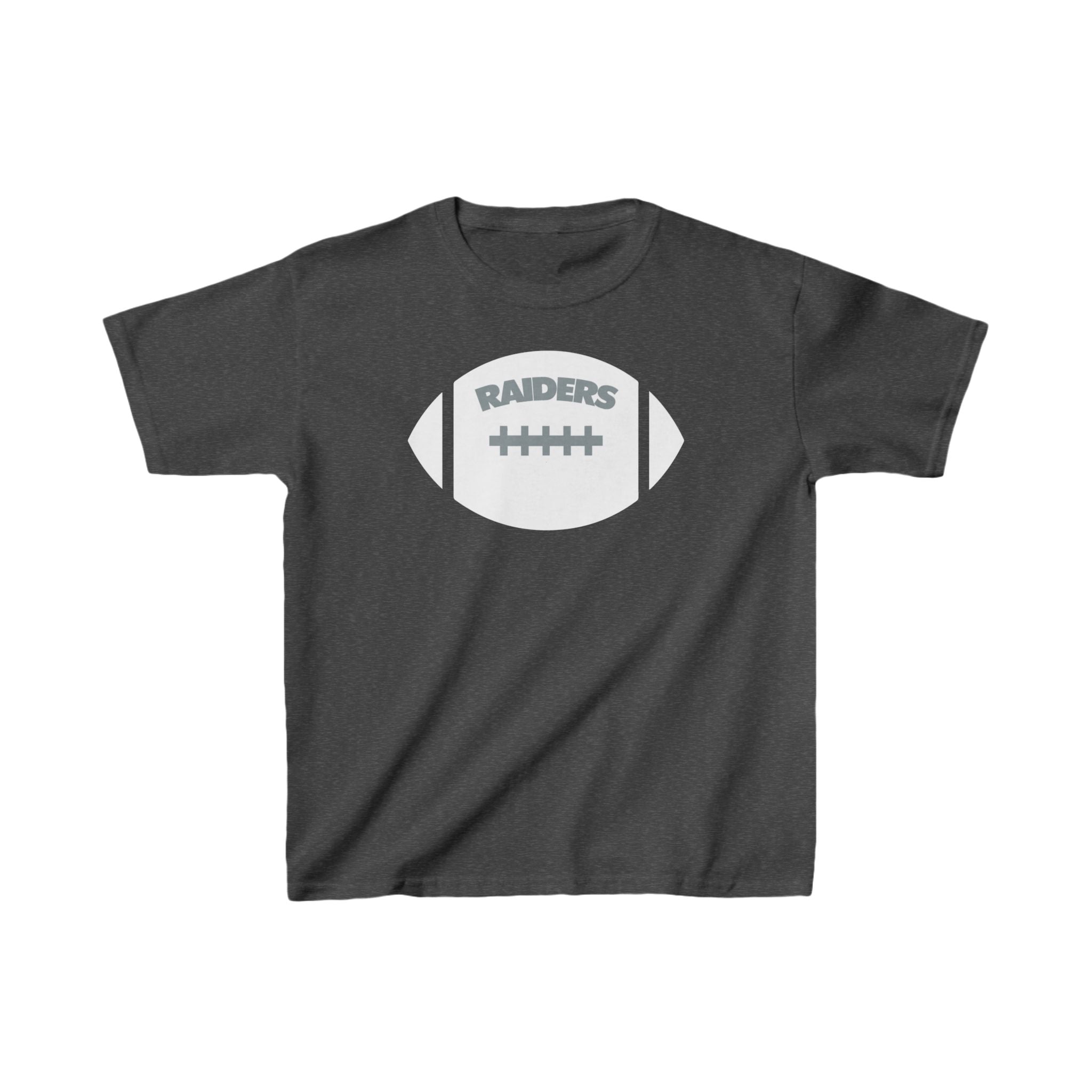 Football Raiders Icon Shirt for Kids, Gift Fan Sports Shirt, Boys Girls Children Shirt Clothing, Youth Team Game Day Shirt