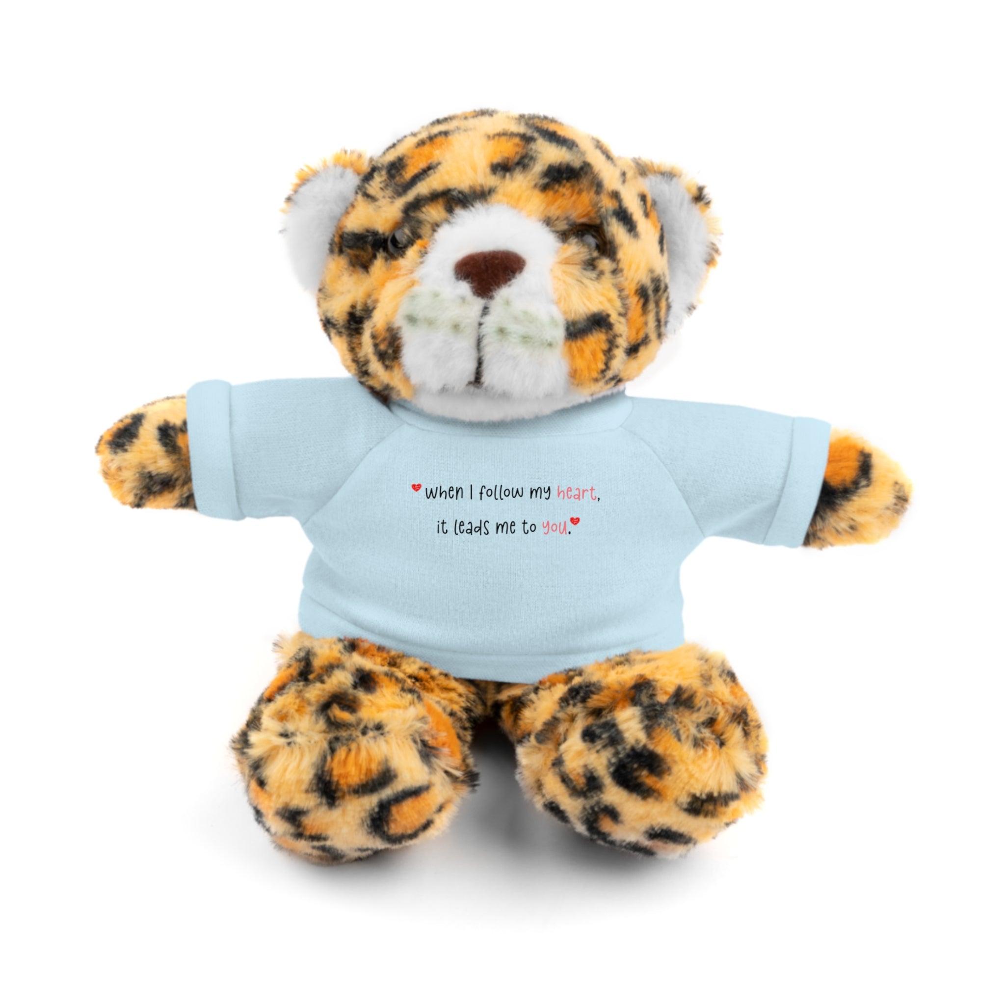 Panda Plushies, I Love You, Stuffed Animals Shirt Printed, Suitable for Soft Valentine's Day Gift Plush Bear Toy