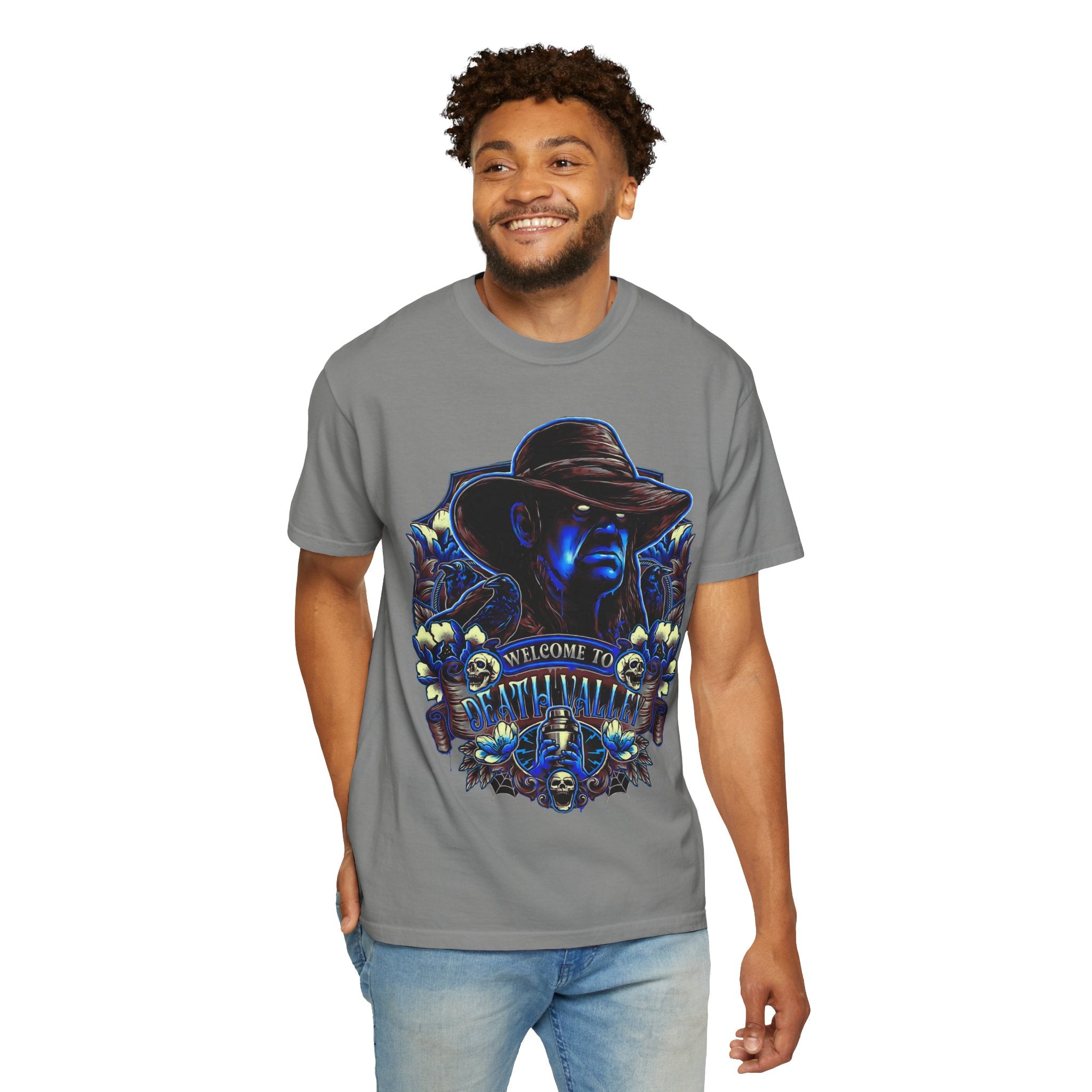 Welcome to Death Valley, Undertaker, Sports Fan T-shirt, Unisex Shirt, Gift for Her-Him, Casual Outwear Shirt, Graphic Shirt