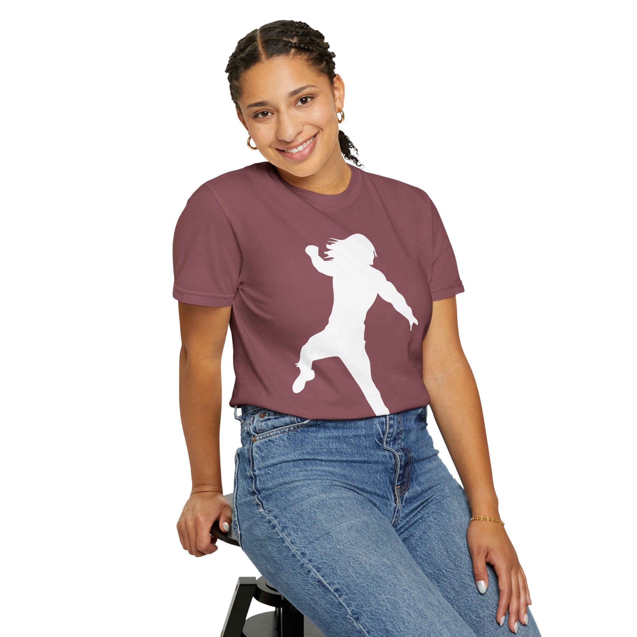 Jump Roman Reigns White Fan Shirt, Sports Fan T-shirt, Unisex Shirt, Gift for Her-Him, Casual Outwear Shirt, Graphic Shirt