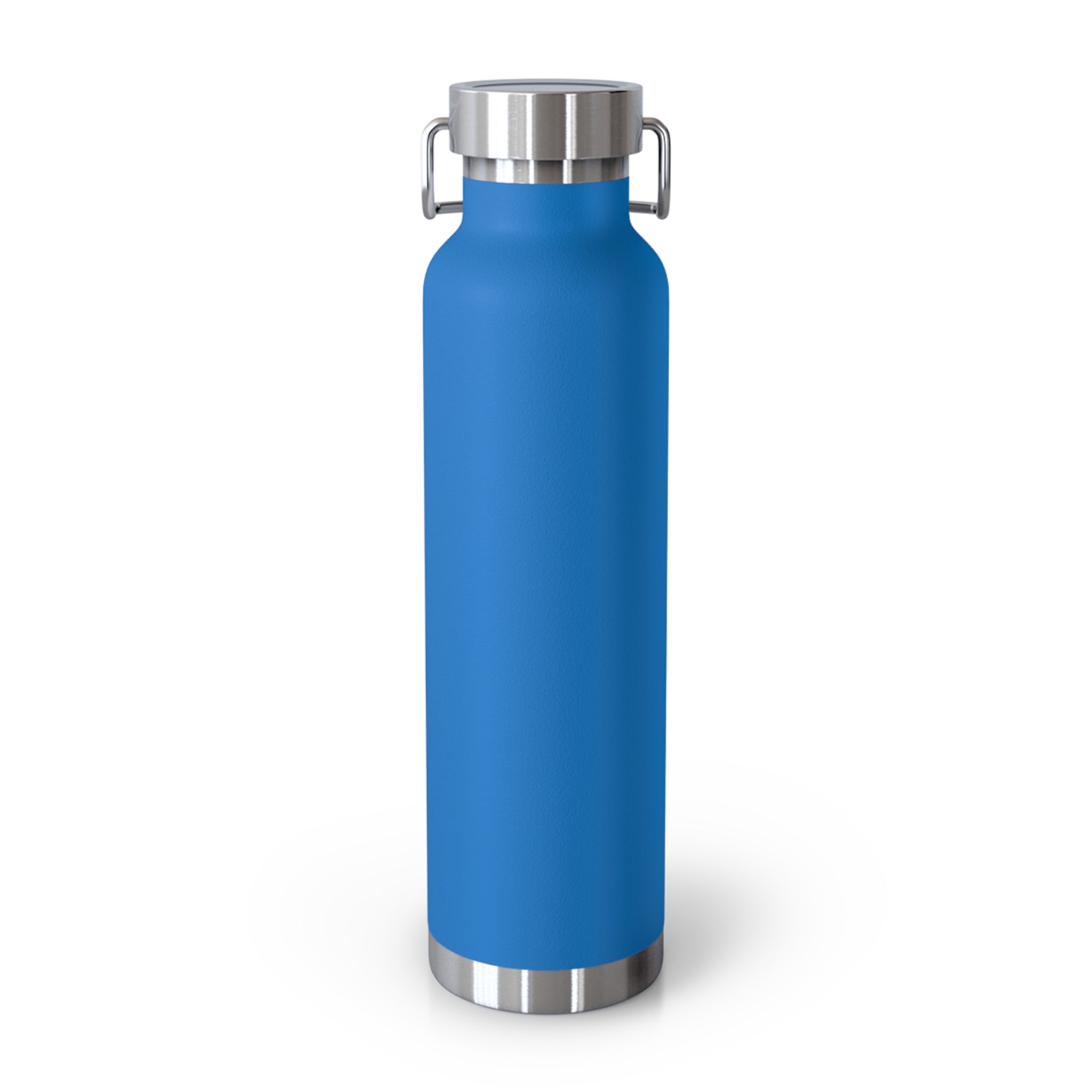 "If You Look at Me Take A Sip" Copper Water Bottle, Inspirational Quote, Gift Tumbler, 22oz, Motivational Drinkware, Stainless Steel Thermos