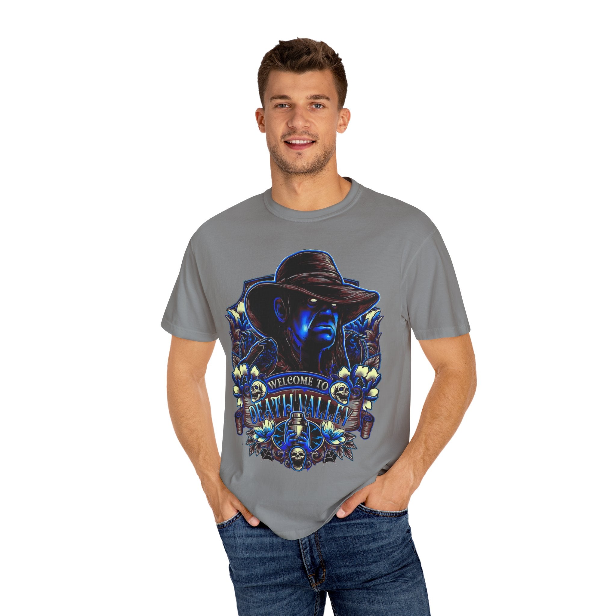 Welcome to Death Valley, Undertaker, Sports Fan T-shirt, Unisex Shirt, Gift for Her-Him, Casual Outwear Shirt, Graphic Shirt