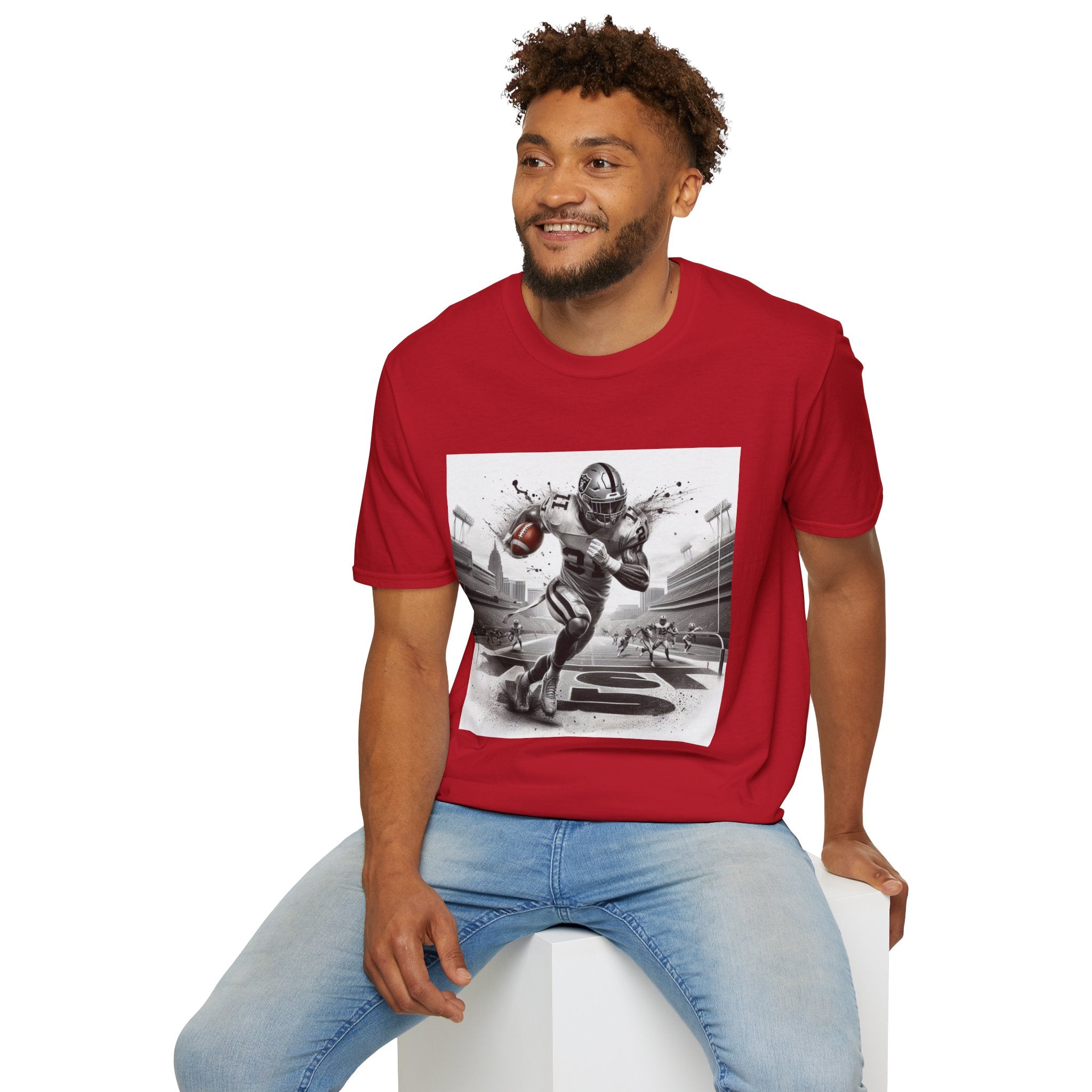 Silver Storm Raiders Shirt , Raiders Fan Football Shirt, Unisex Shirt, Football Fan Tee, Trendy Shirt, Casual Summer Shirt