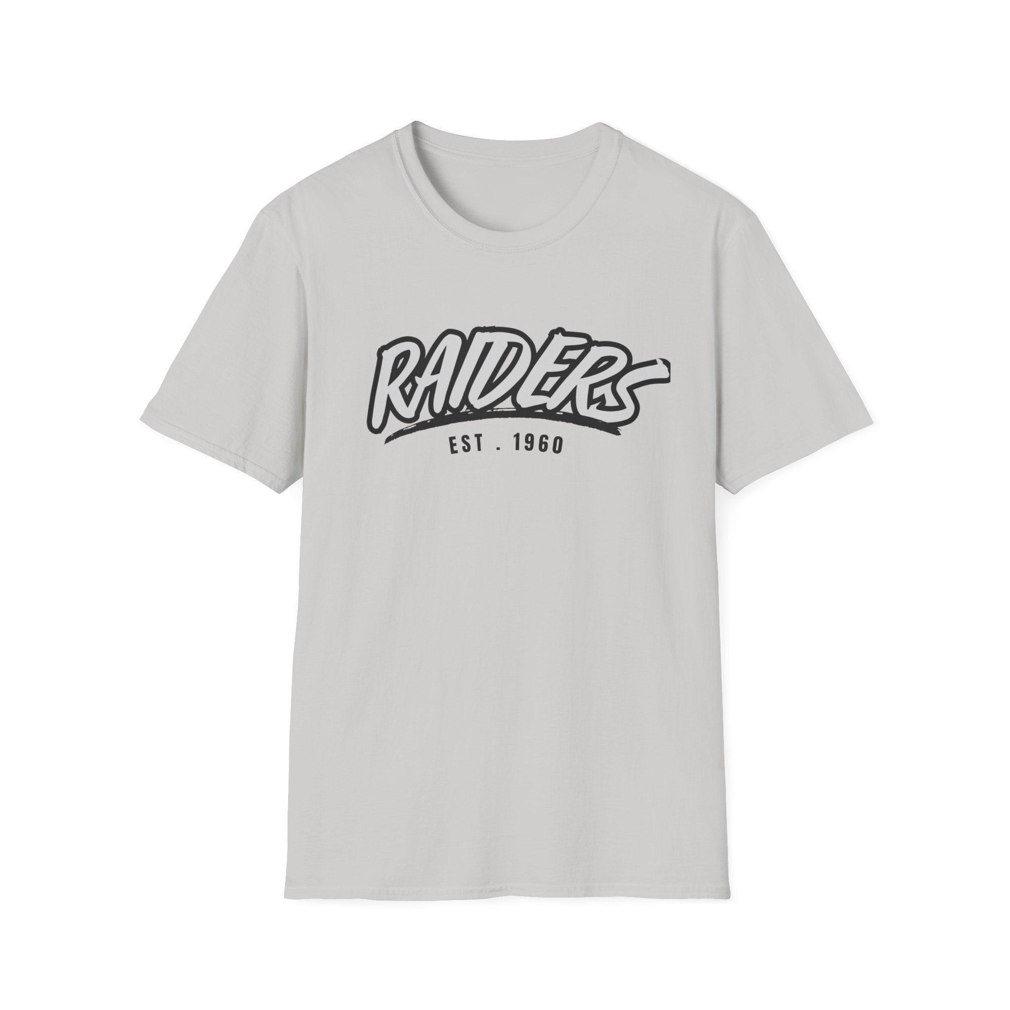 Football Shirt Unisex Softstyle T-Shirt, Football Fan Tee, Team Raiders Football Gift, Sports Fan Apparel, Game Day Shirt