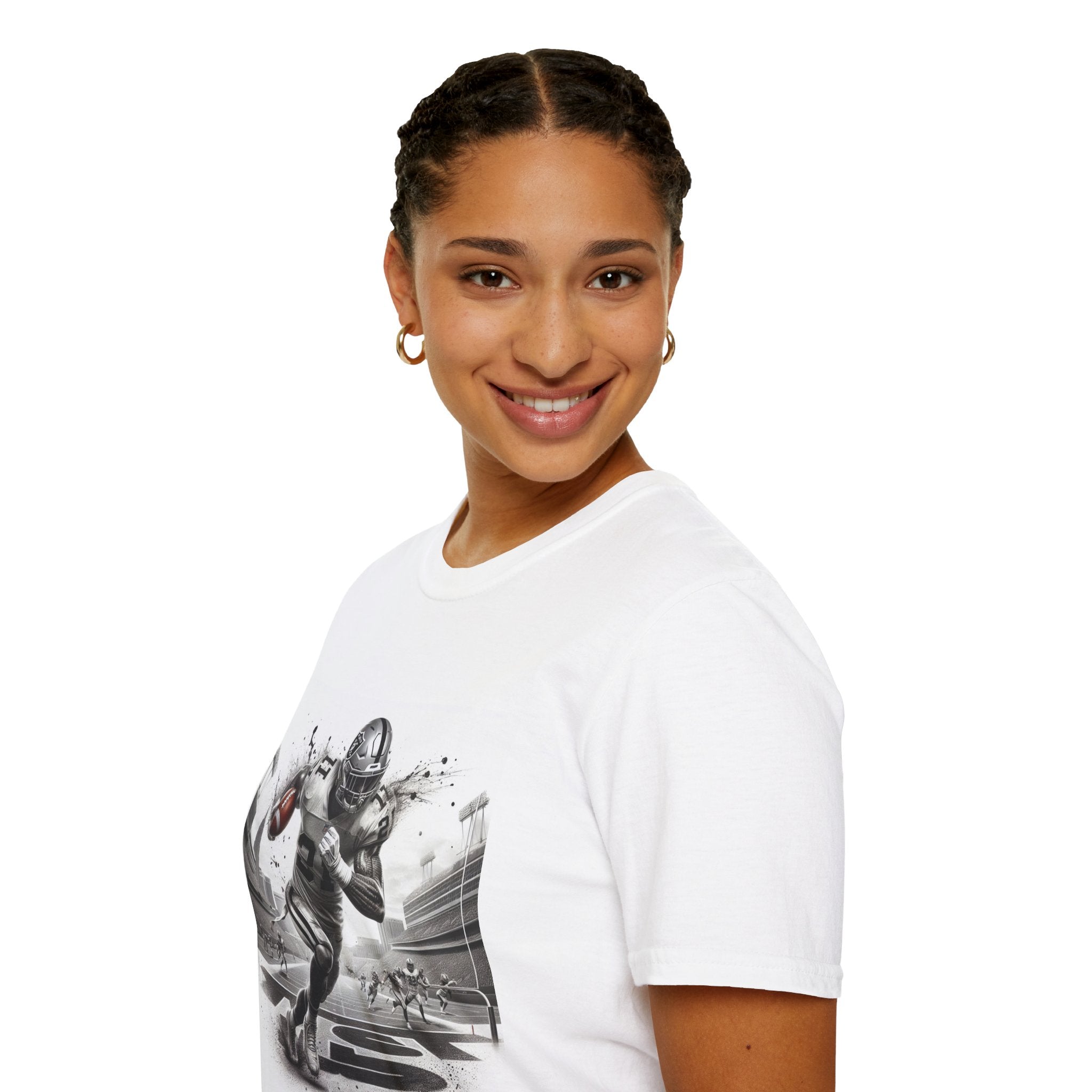 Silver Storm Raiders Shirt , Raiders Fan Football Shirt, Unisex Shirt, Football Fan Tee, Trendy Shirt, Casual Summer Shirt