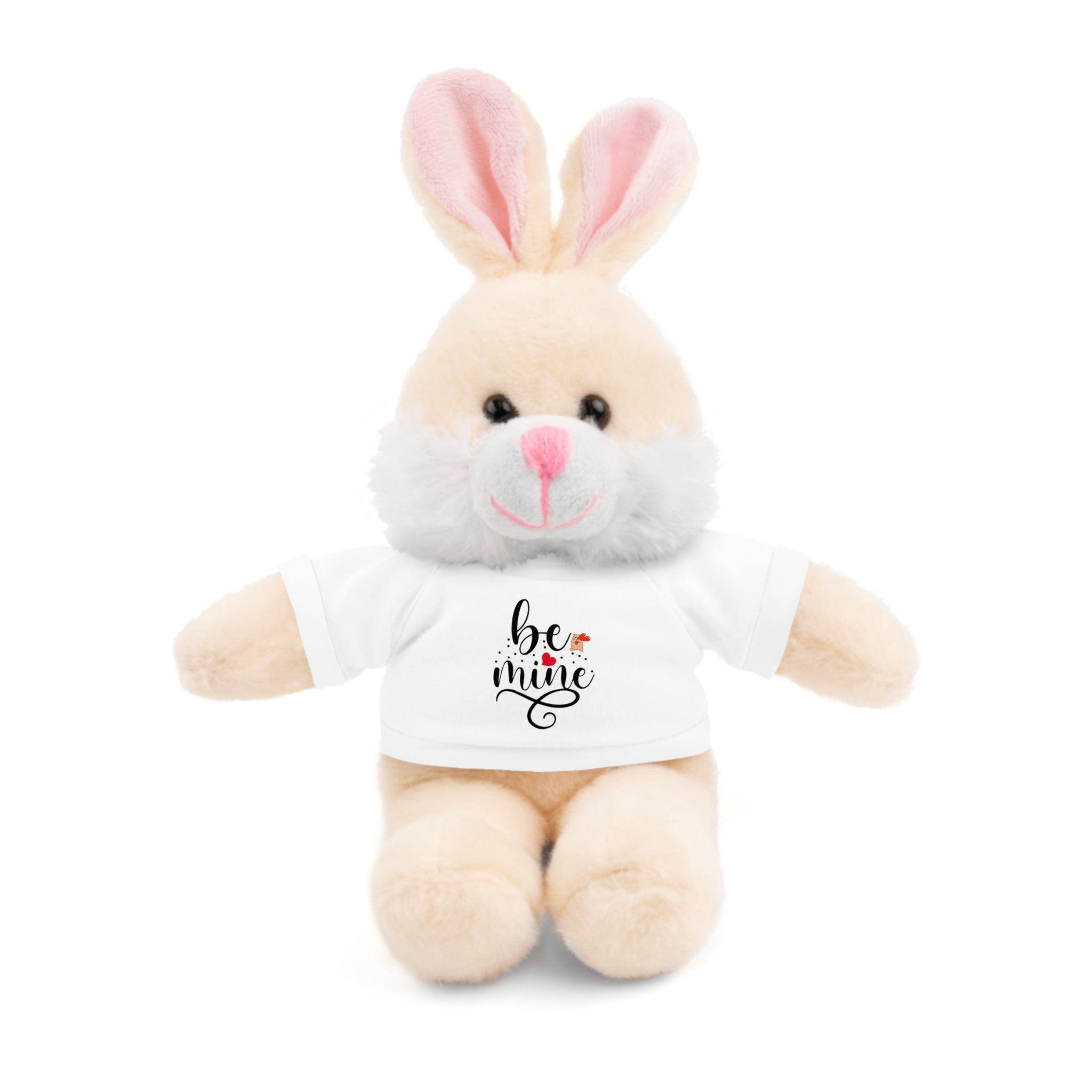 Lovely Panda Plushy, Be Mine, Stuffed Animals Shirt Printed, Suitable for Soft Valentine's Day Gift for Her, Him