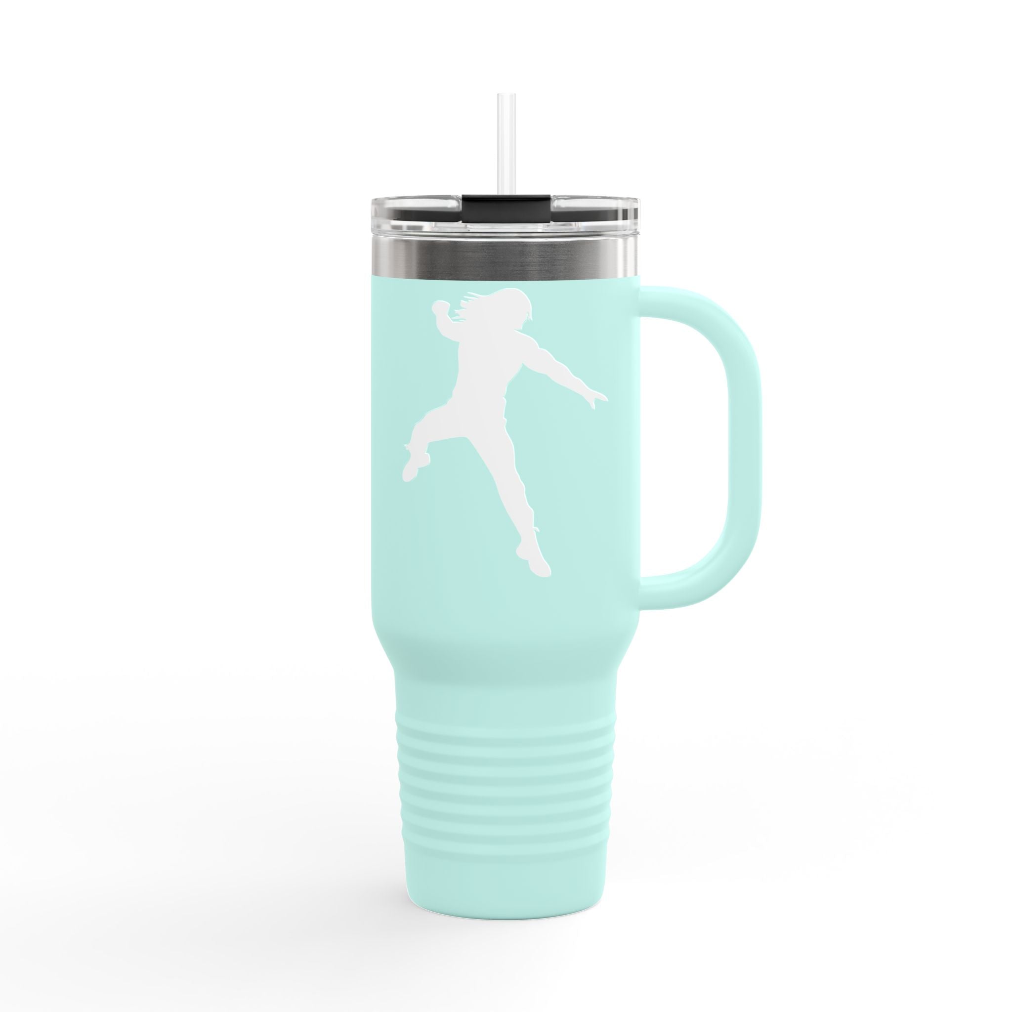 Roman Reigns Jump White Graphic Design, Insulated Travel Mug, Gift for Her Gift for Him - 40oz, Gift for Her, Gift for Him