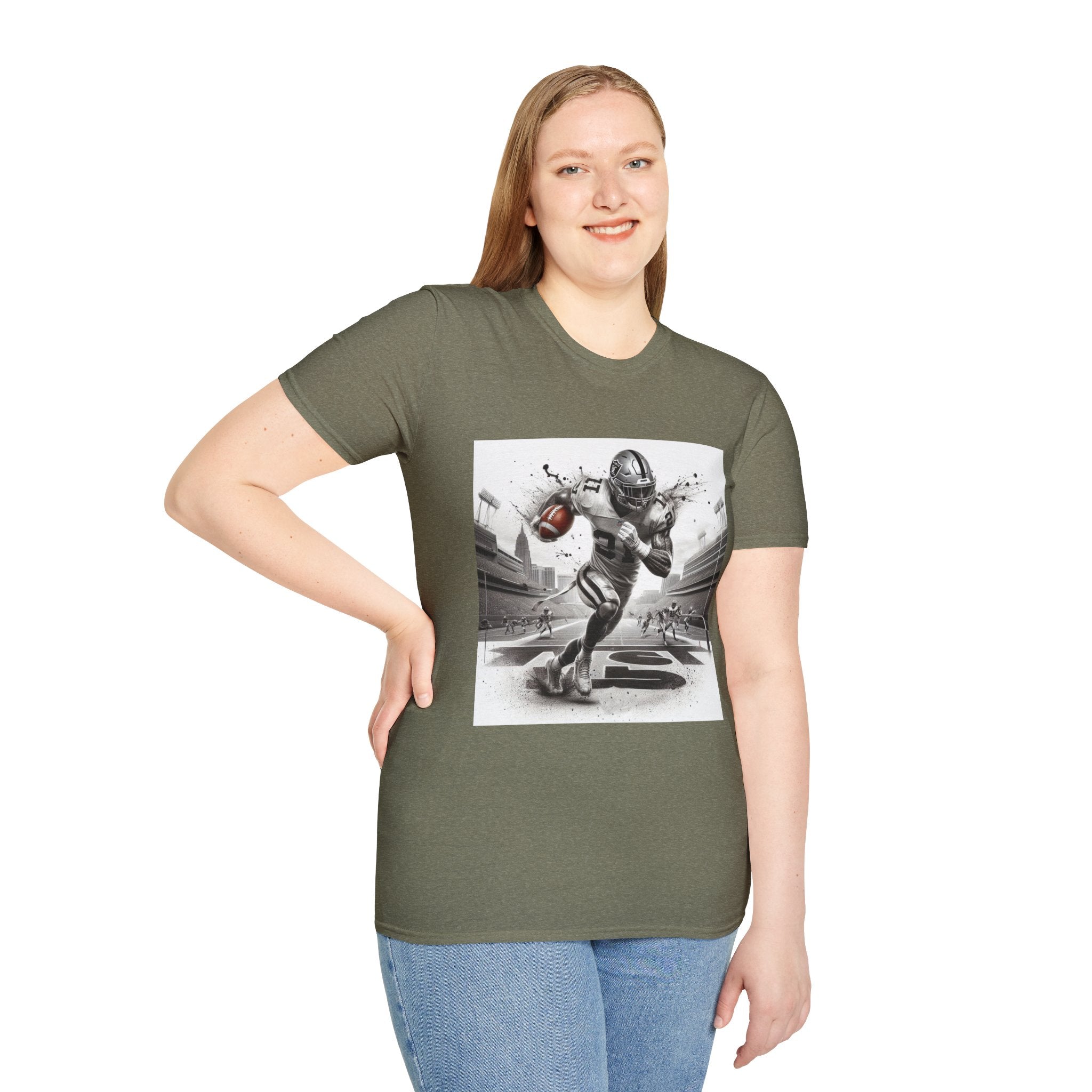 Silver Storm Raiders Shirt , Raiders Fan Football Shirt, Unisex Shirt, Football Fan Tee, Trendy Shirt, Casual Summer Shirt