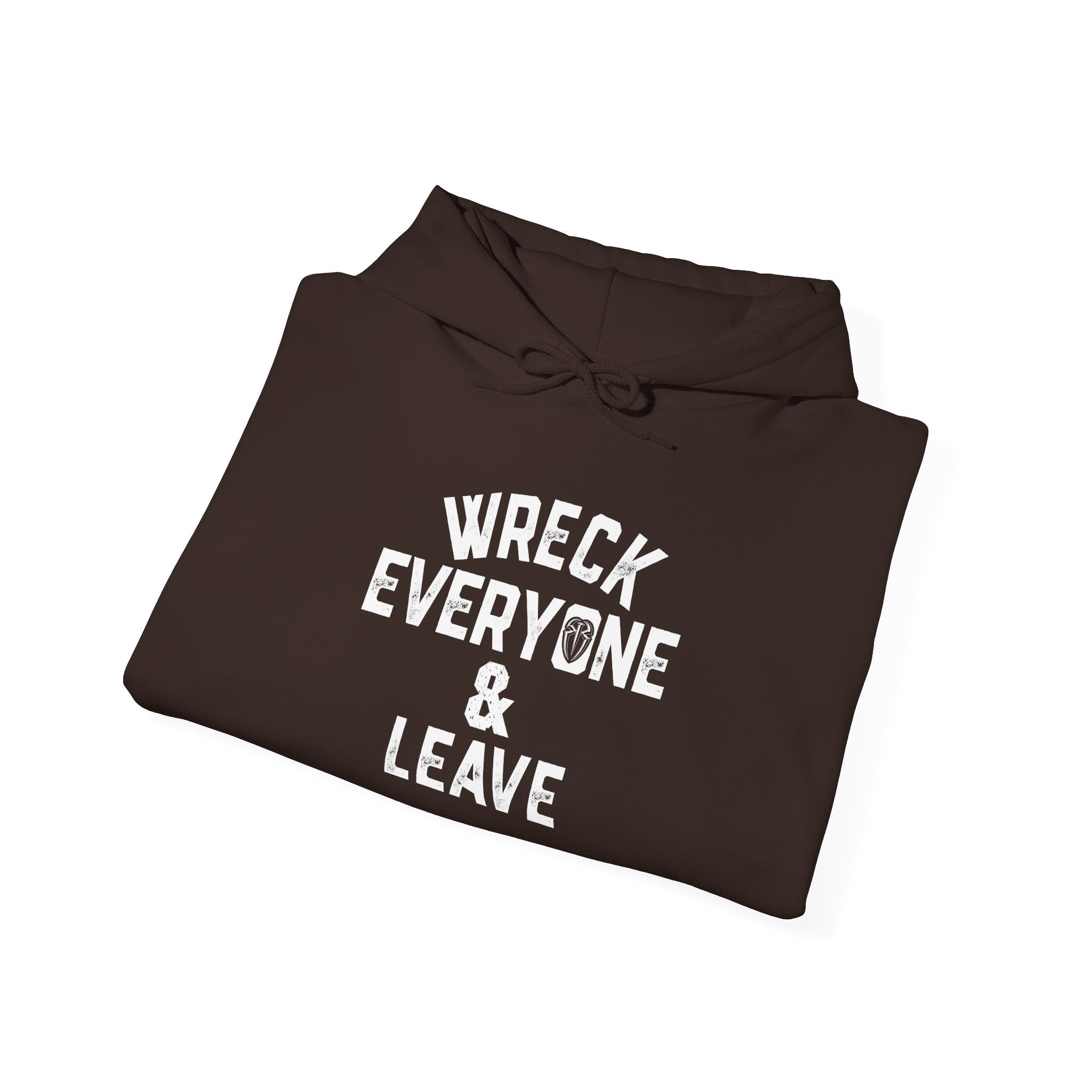 Wreck Everyone and Leave Royal Reigns Hoodies, Pro Wrestling Apparel, Heavy Blend Hoodie, Sports Fan Gift, Graphic Pullover