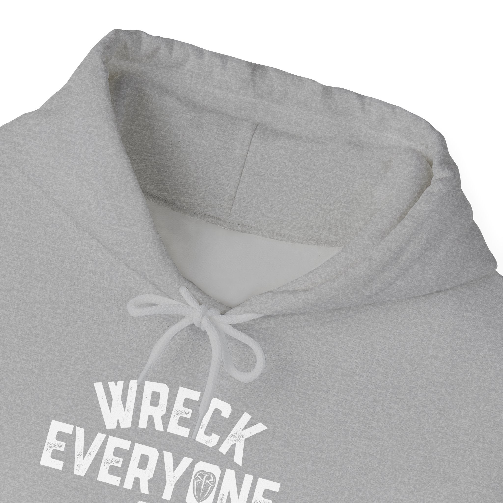 Wreck Everyone and Leave Royal Reigns Hoodies, Pro Wrestling Apparel, Heavy Blend Hoodie, Sports Fan Gift, Graphic Pullover