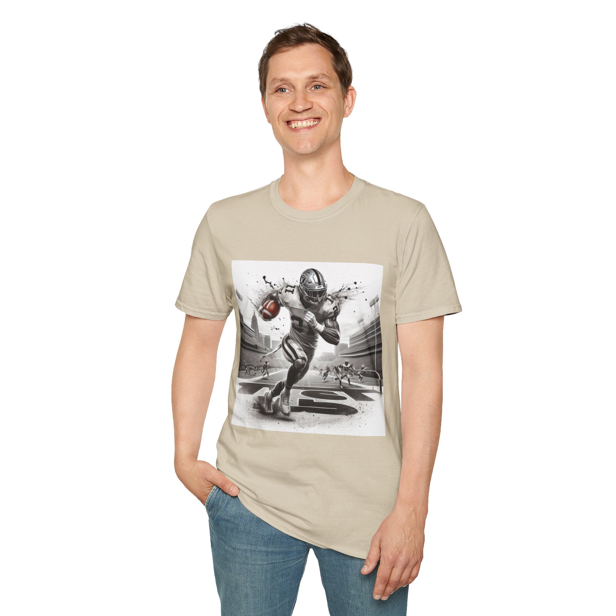 Silver Storm Raiders Shirt , Raiders Fan Football Shirt, Unisex Shirt, Football Fan Tee, Trendy Shirt, Casual Summer Shirt