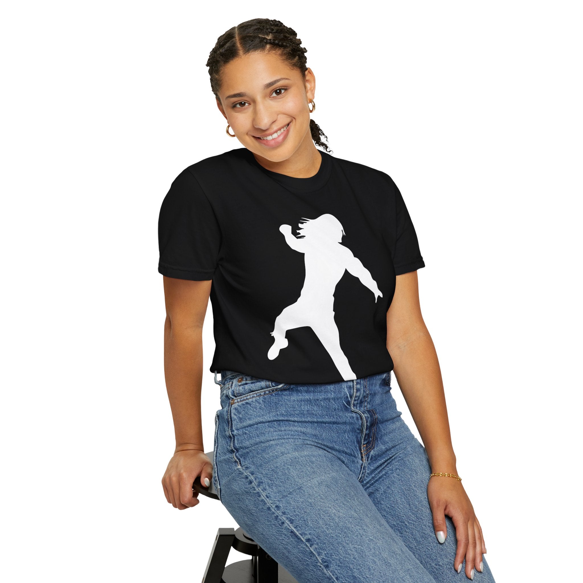 Jump Roman Reigns White Fan Shirt, Sports Fan T-shirt, Unisex Shirt, Gift for Her-Him, Casual Outwear Shirt, Graphic Shirt