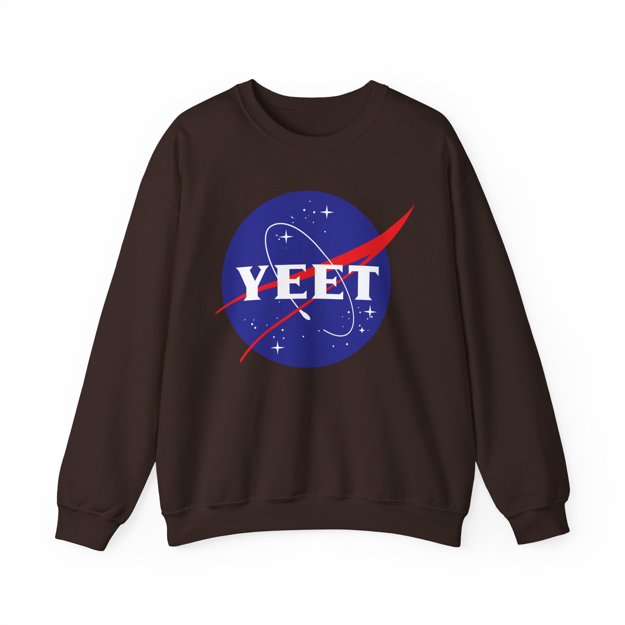 Yeet Nasa Sweatshirt Design, Sports Sweatshirt, Wrestling Fan Unisex Sweatshirt - Gift for Him or Her, Casual Outwear, Heavy Blend Crewneck Sweatshirt
