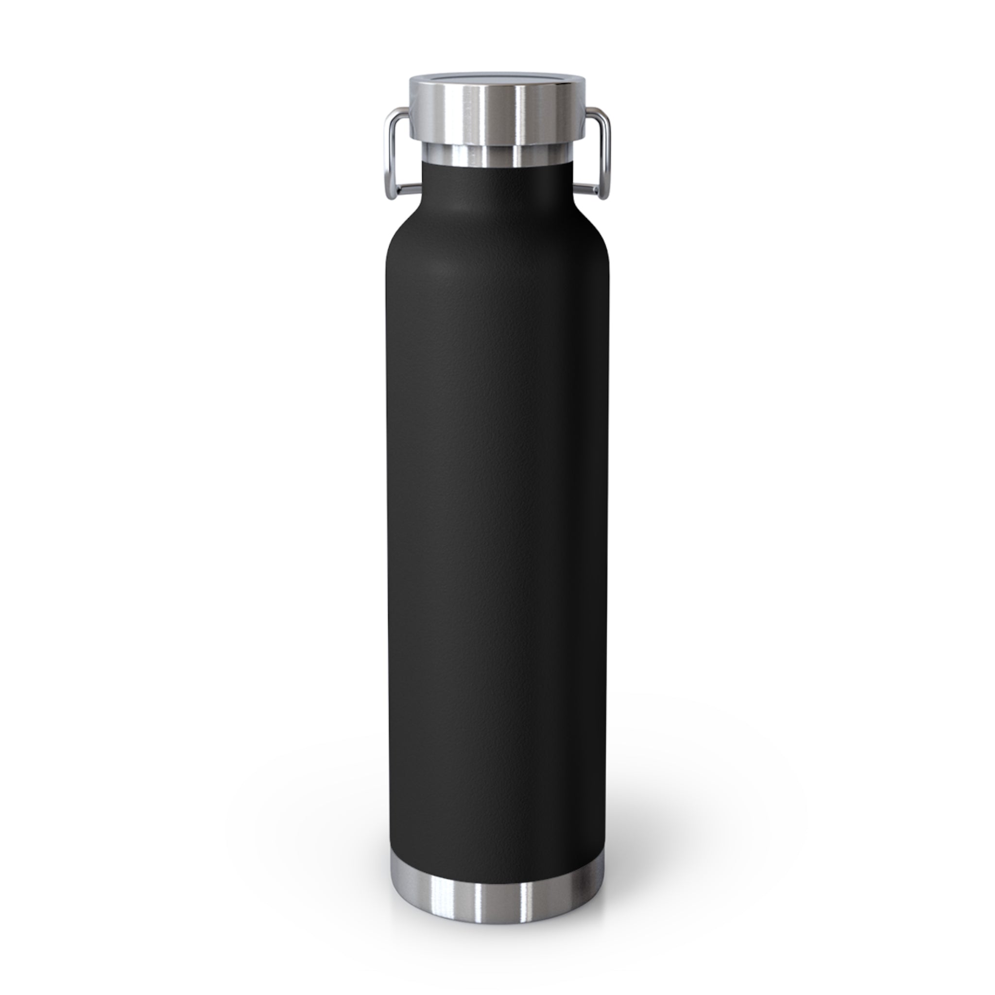 "If You Look at Me Take A Sip" Copper Water Bottle, Inspirational Quote, Gift Tumbler, 22oz, Motivational Drinkware, Stainless Steel Thermos